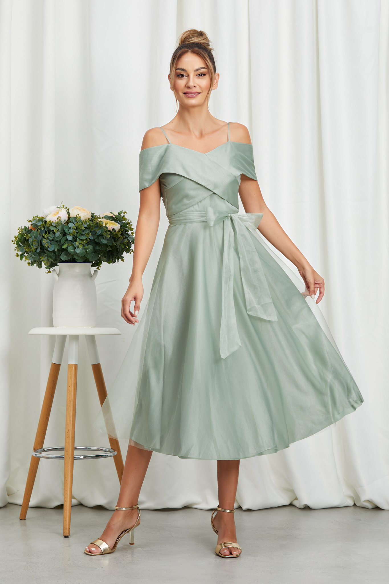 Rochie Sugar Vernil