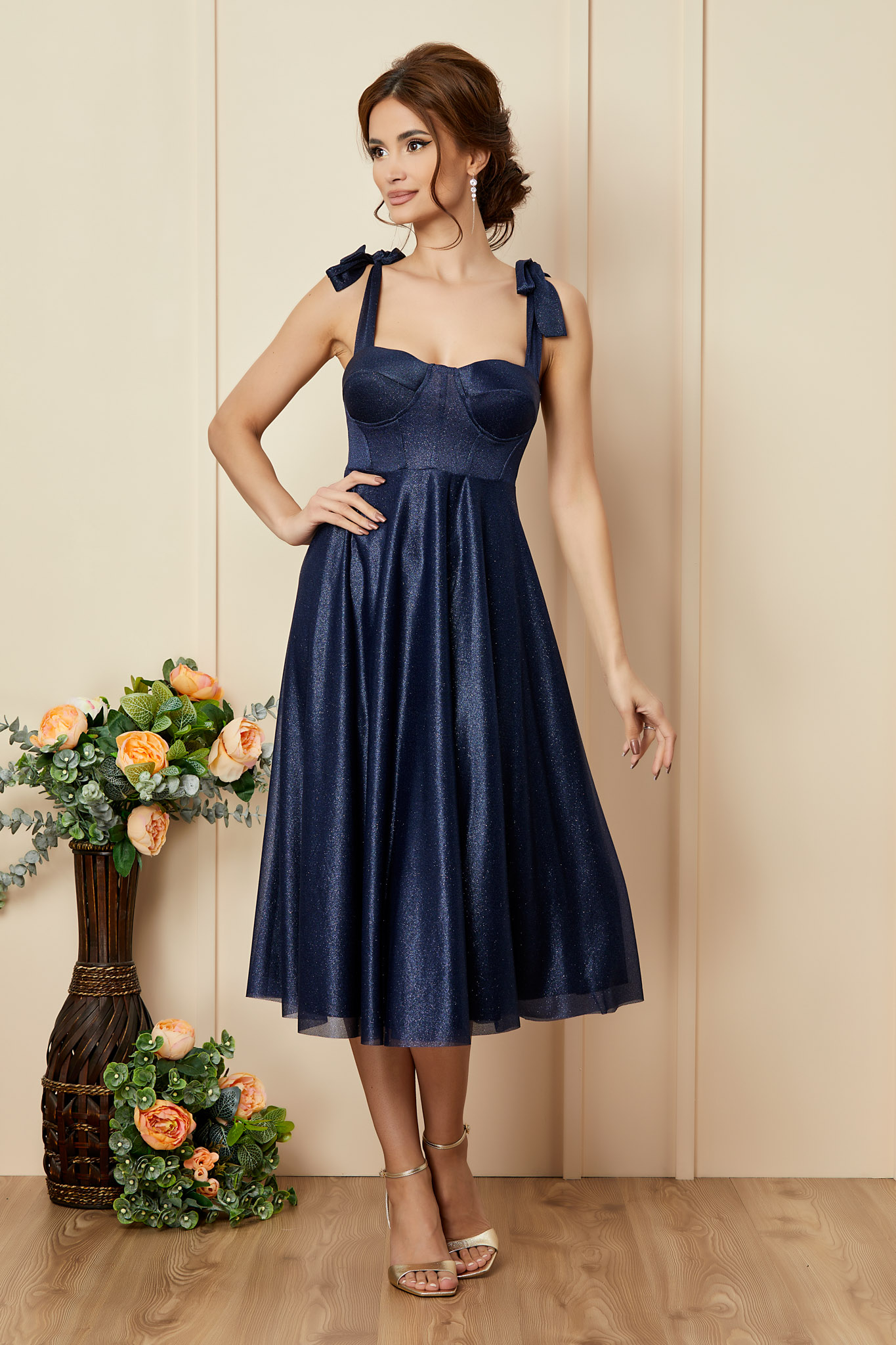 Rochie Solange Bleumarin