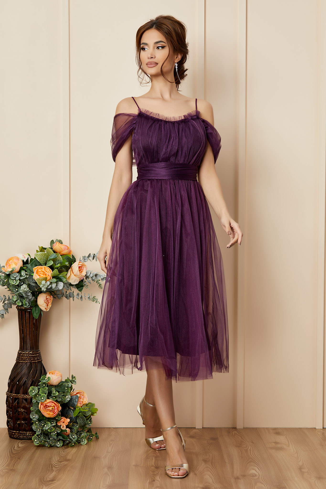 Rochie Queeny Violet