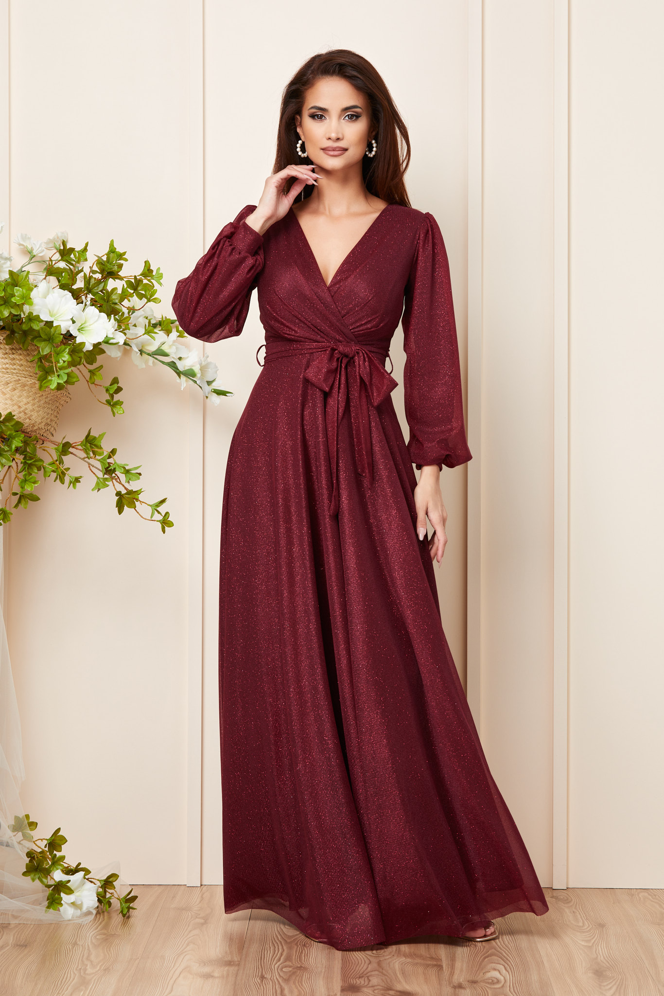 Rochie Ophelia Bordo