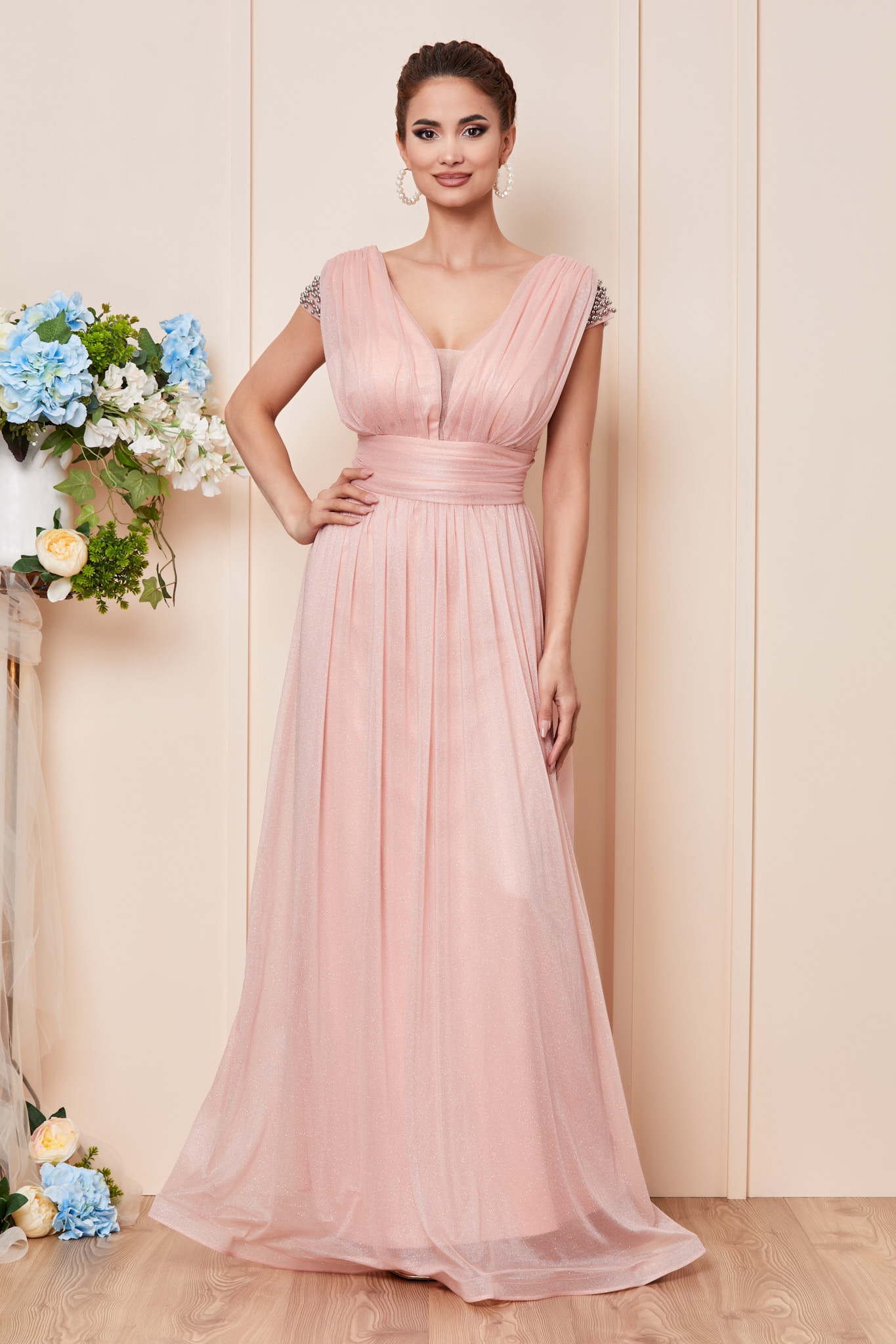 Rochie Florence Peach