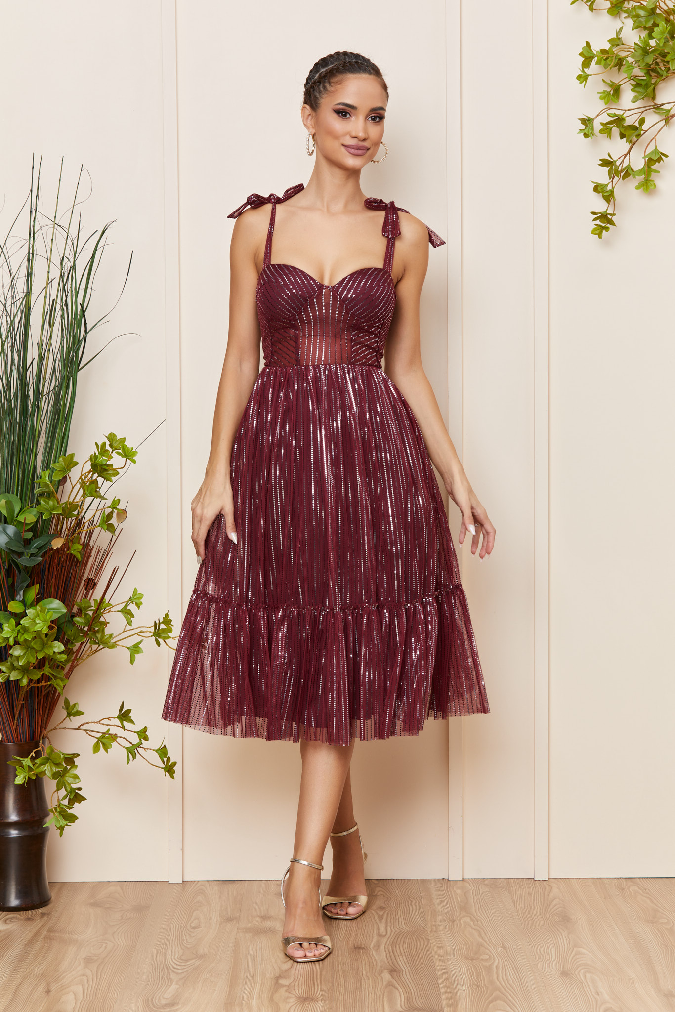 Rochie Dulce Bordo