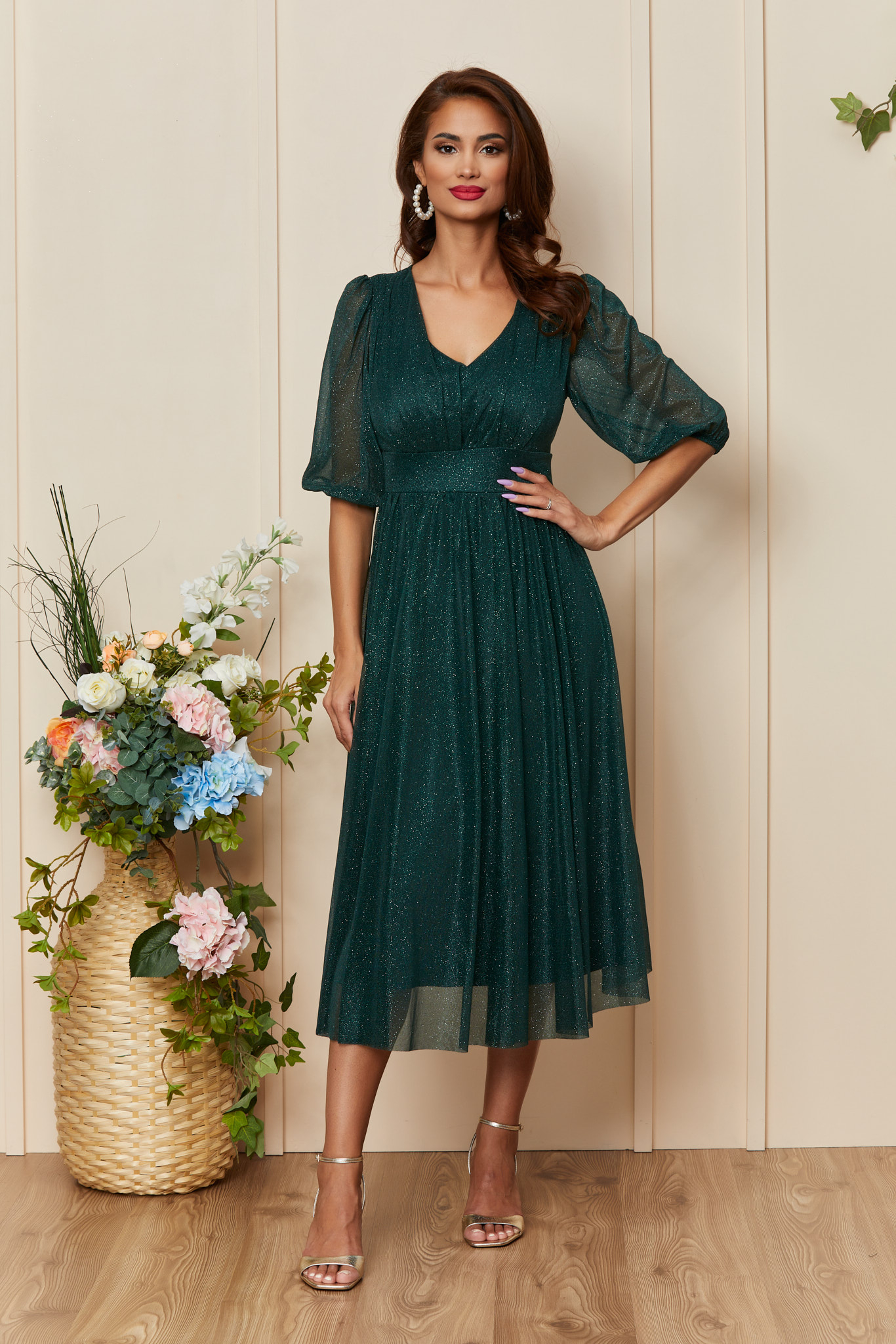 Rochie Nicolette Verde