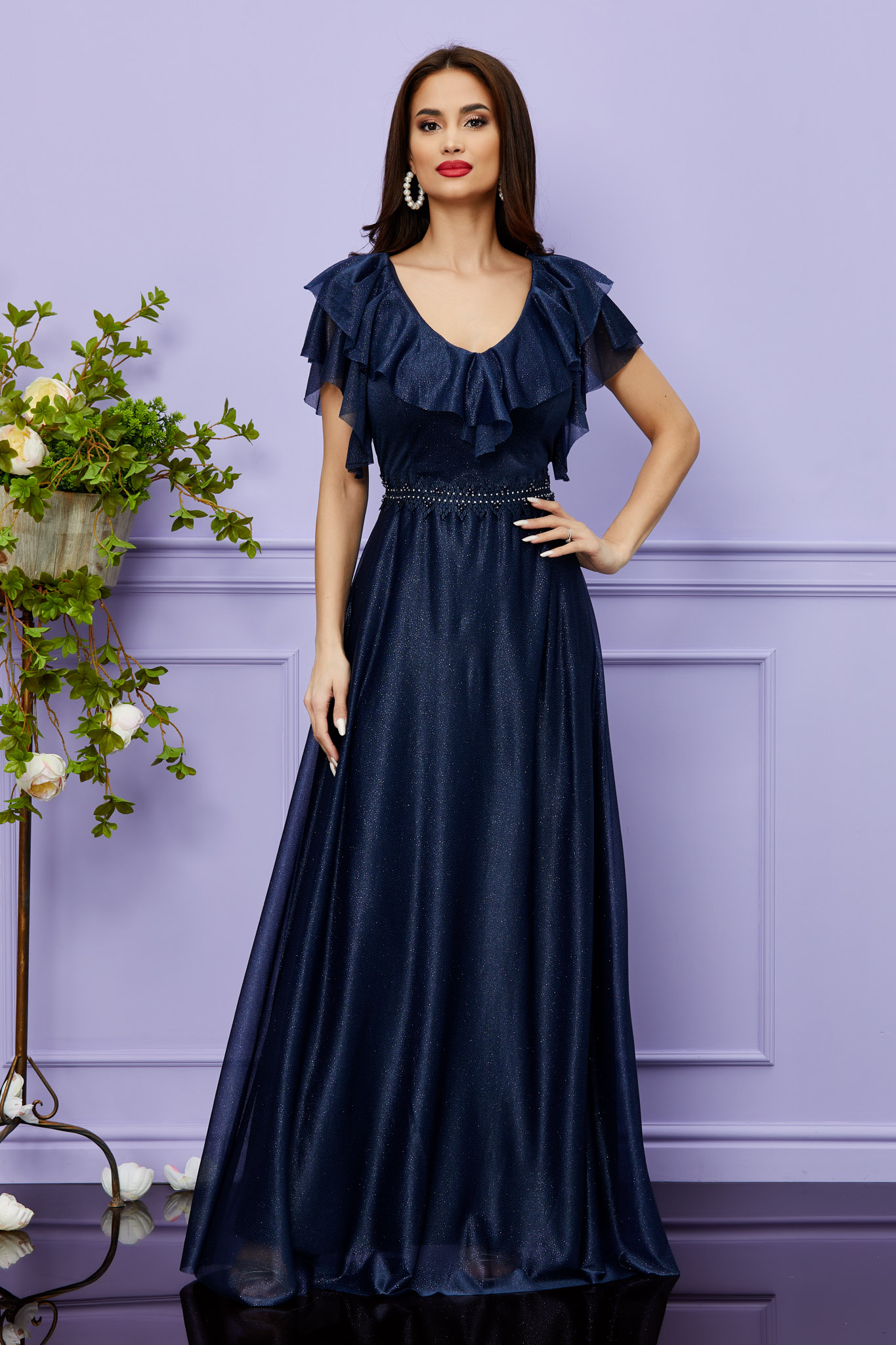 Rochie Cinderella Bleumarin