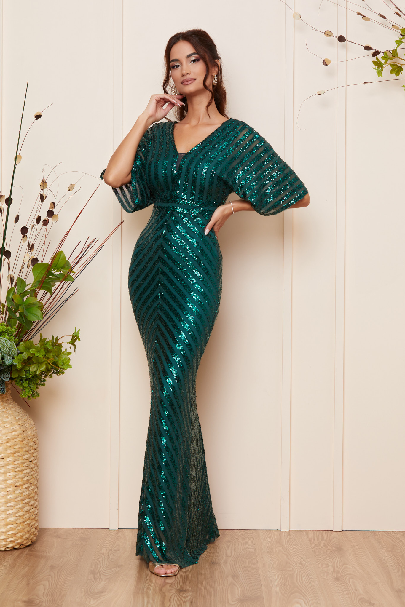 Rochie Imperial Verde