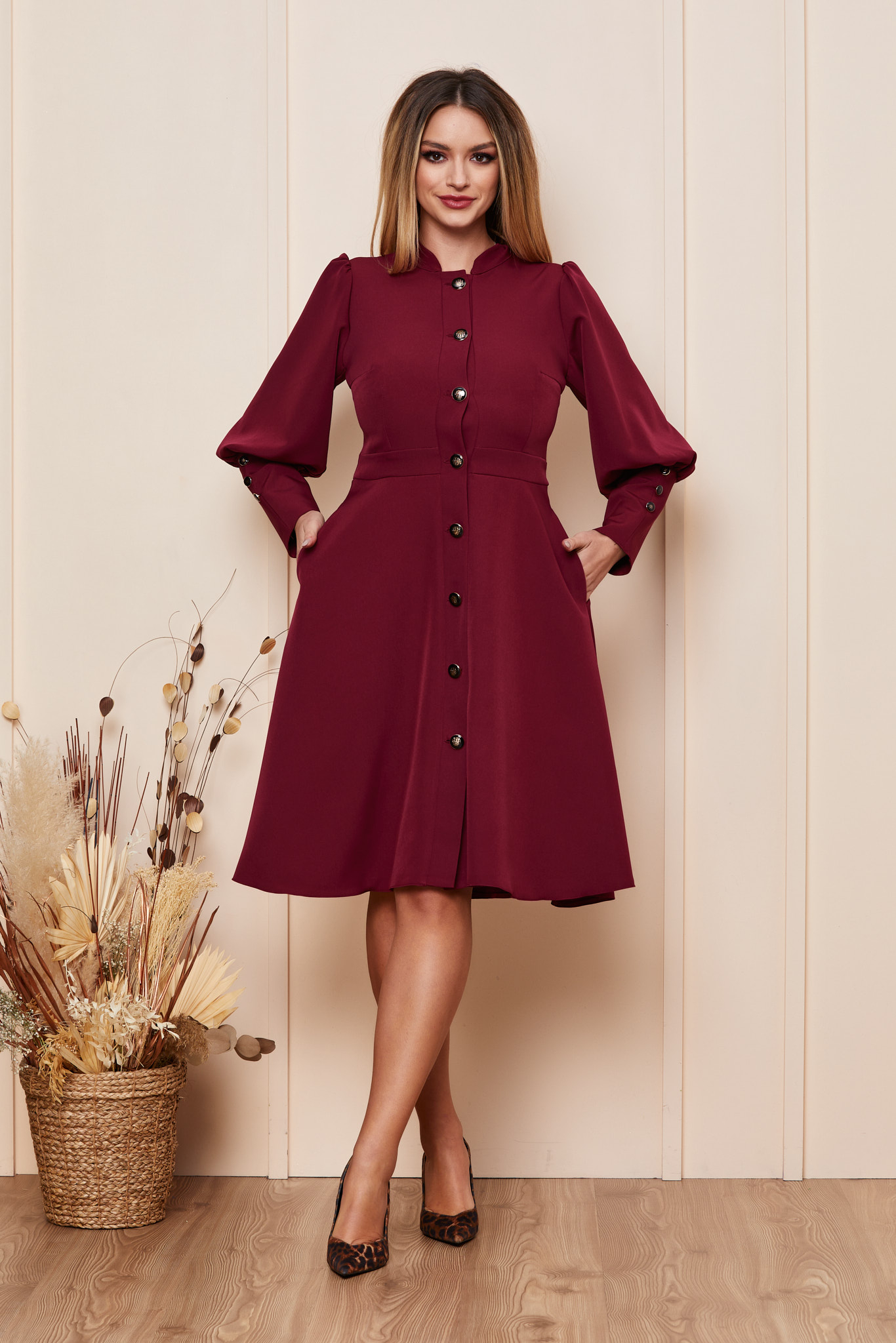 Rochie Moze Geanina Bordo