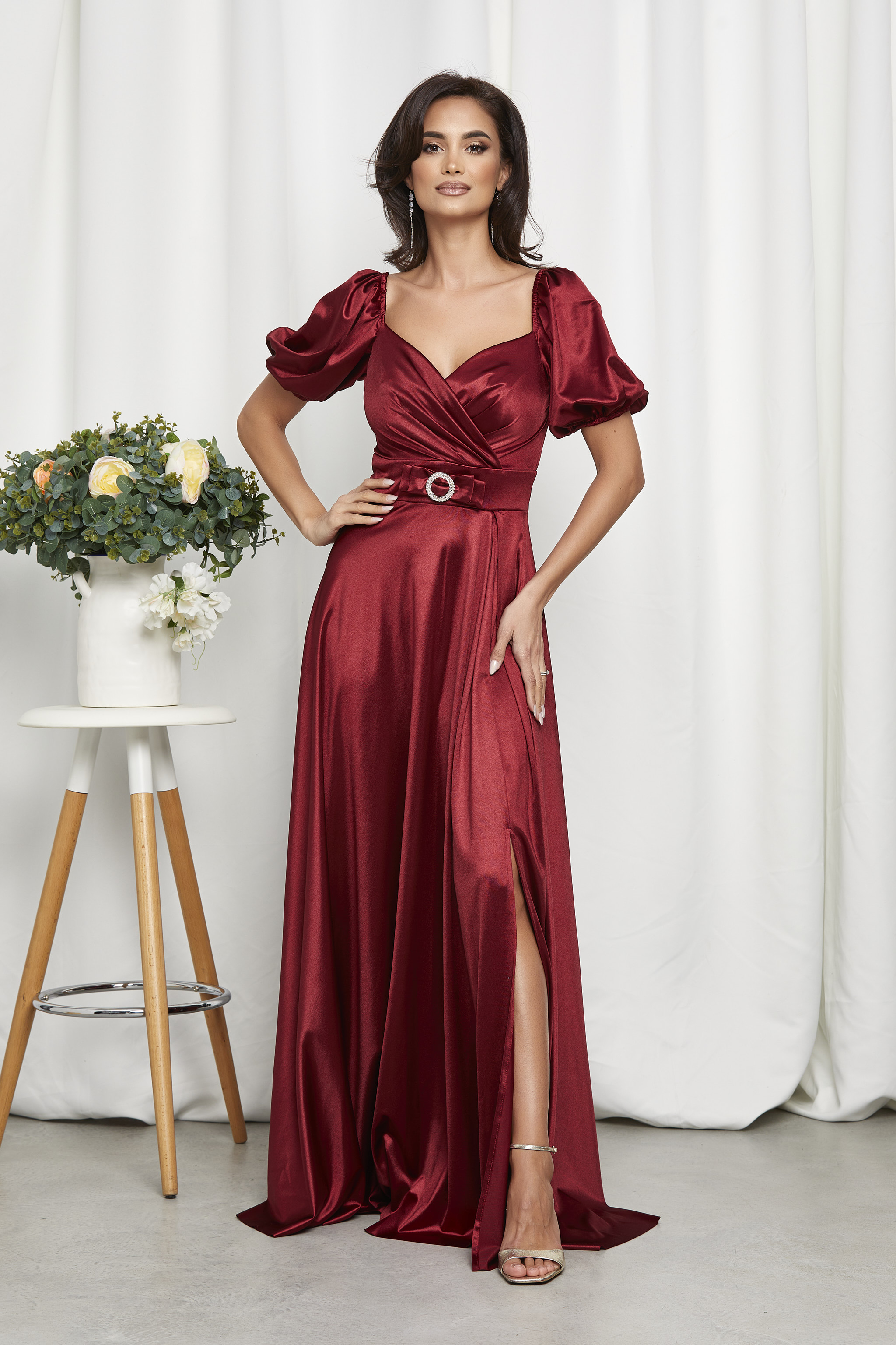 Rochie Night Diva Bordo