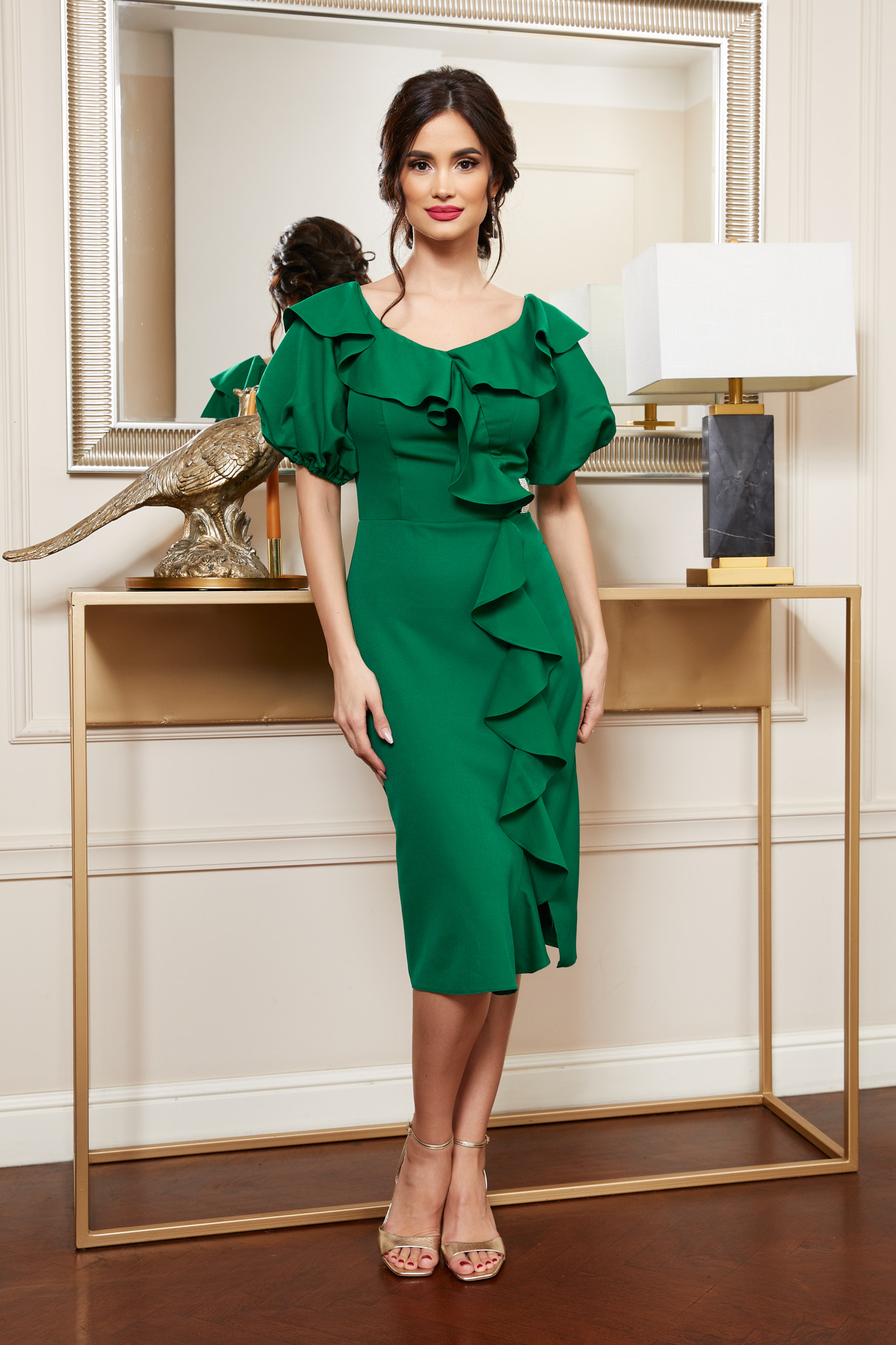 Rochie Janet Verde