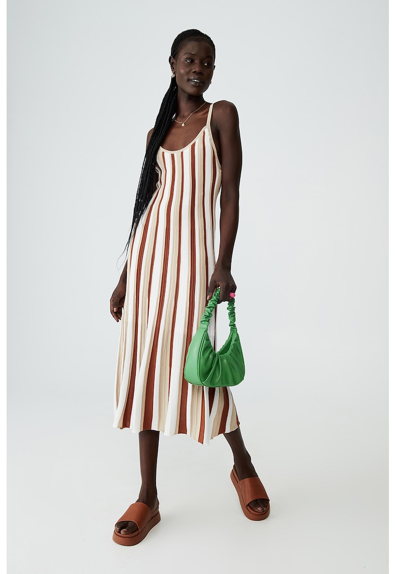 Rochie midi tricotata