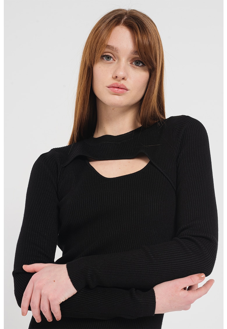 Rochie bodycon cu decupaj frontal Liza