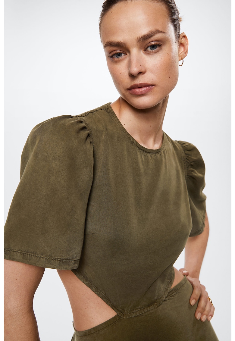 Rochie de lyocell cu decupaj Harper