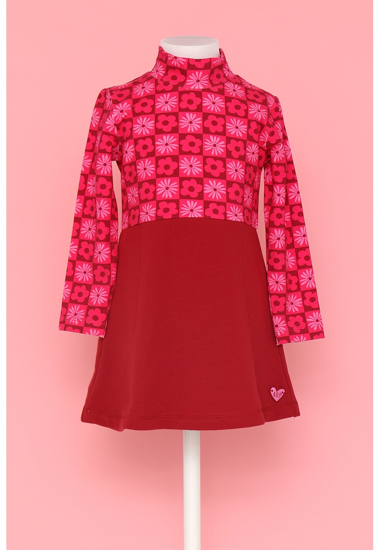 Rochie cu croiala in A si aspect 2in1