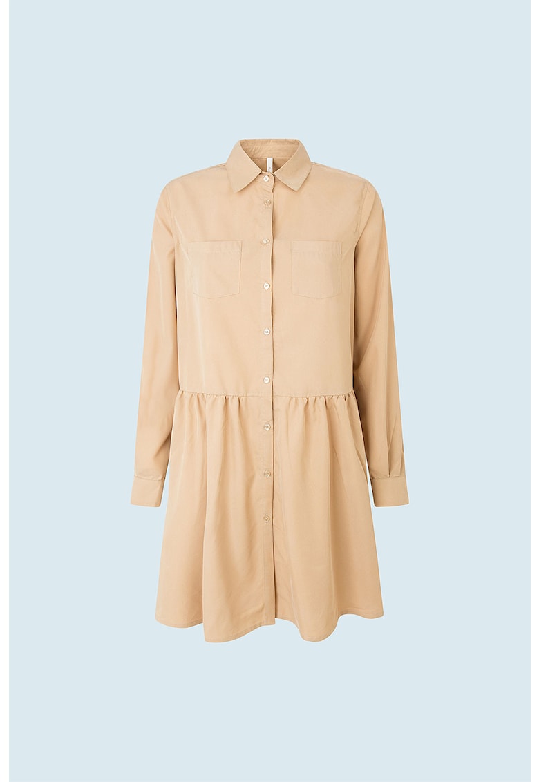 Rochie-camasa din amestec de lyocell