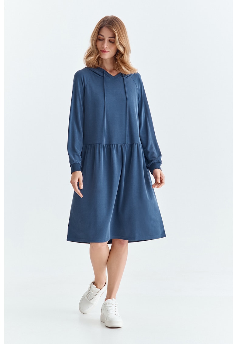 Rochie din amestec de modal cu croiala in A