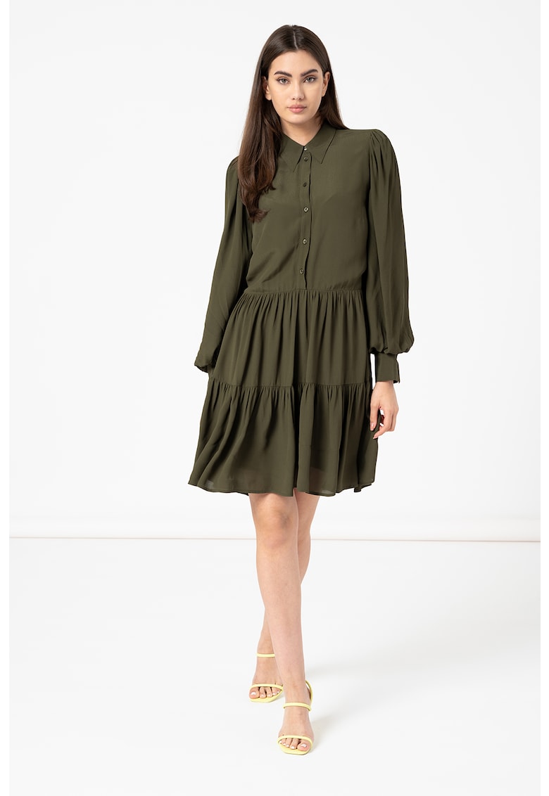 Rochie-camasa evazata