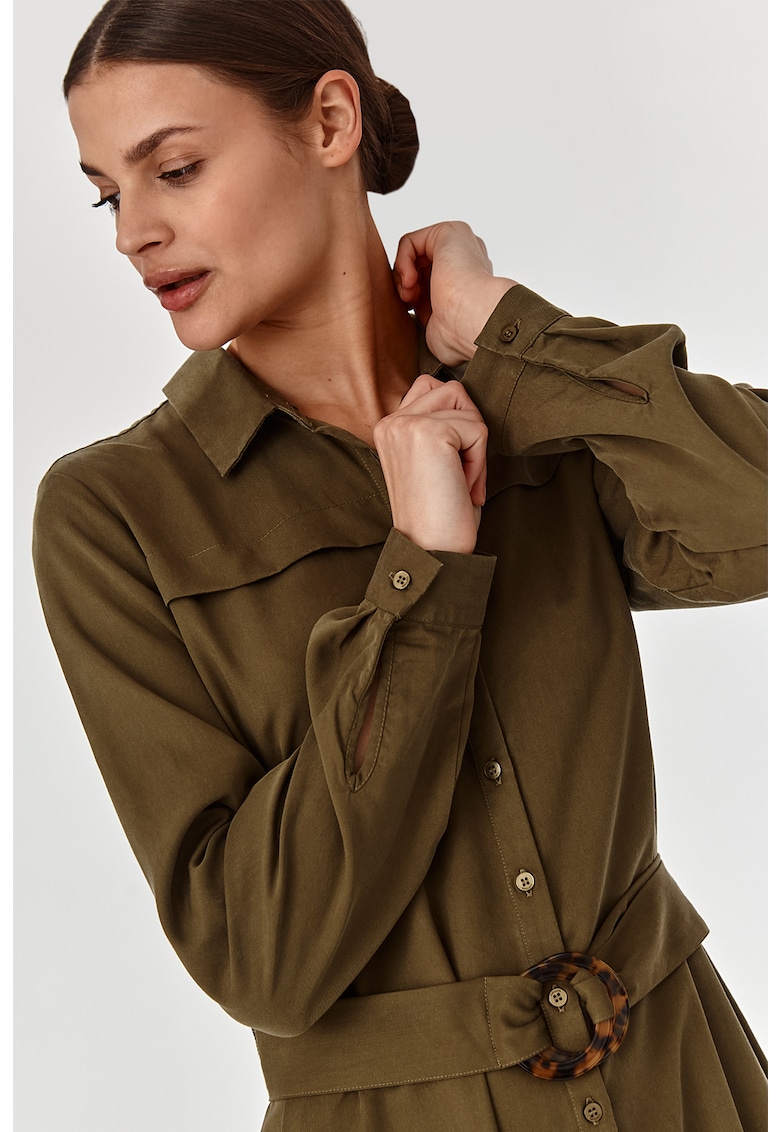 Rochie-camasa din tencel Alisa