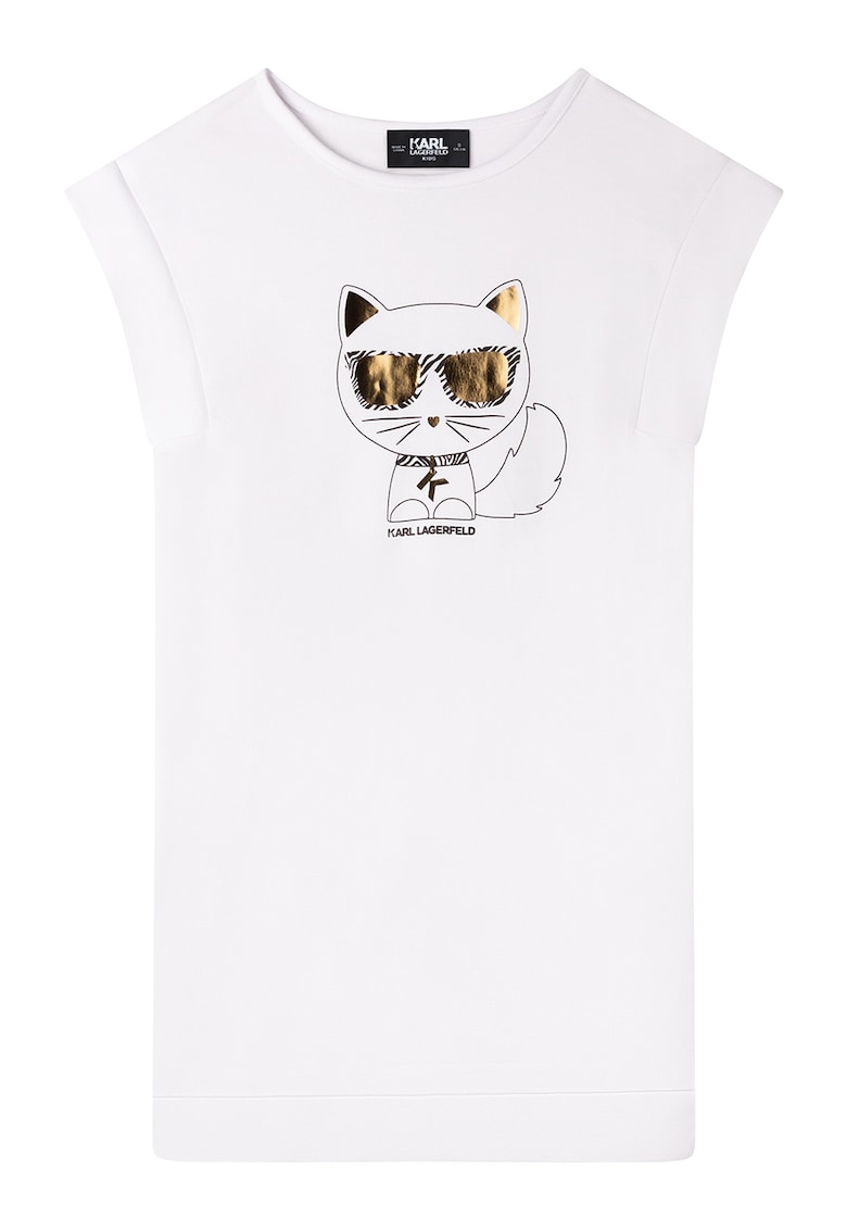Rochie-tricou din amestec de modal