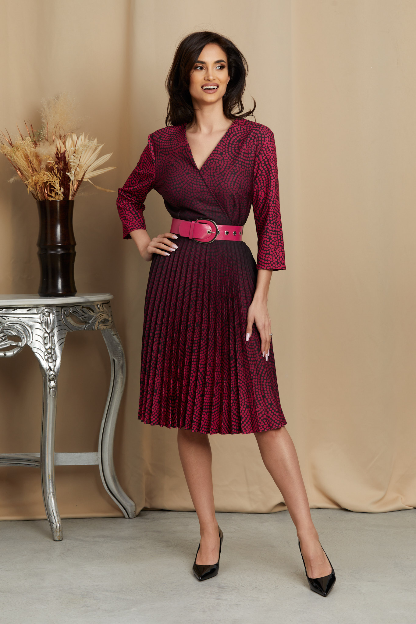 Rochie Jovia Fucsia