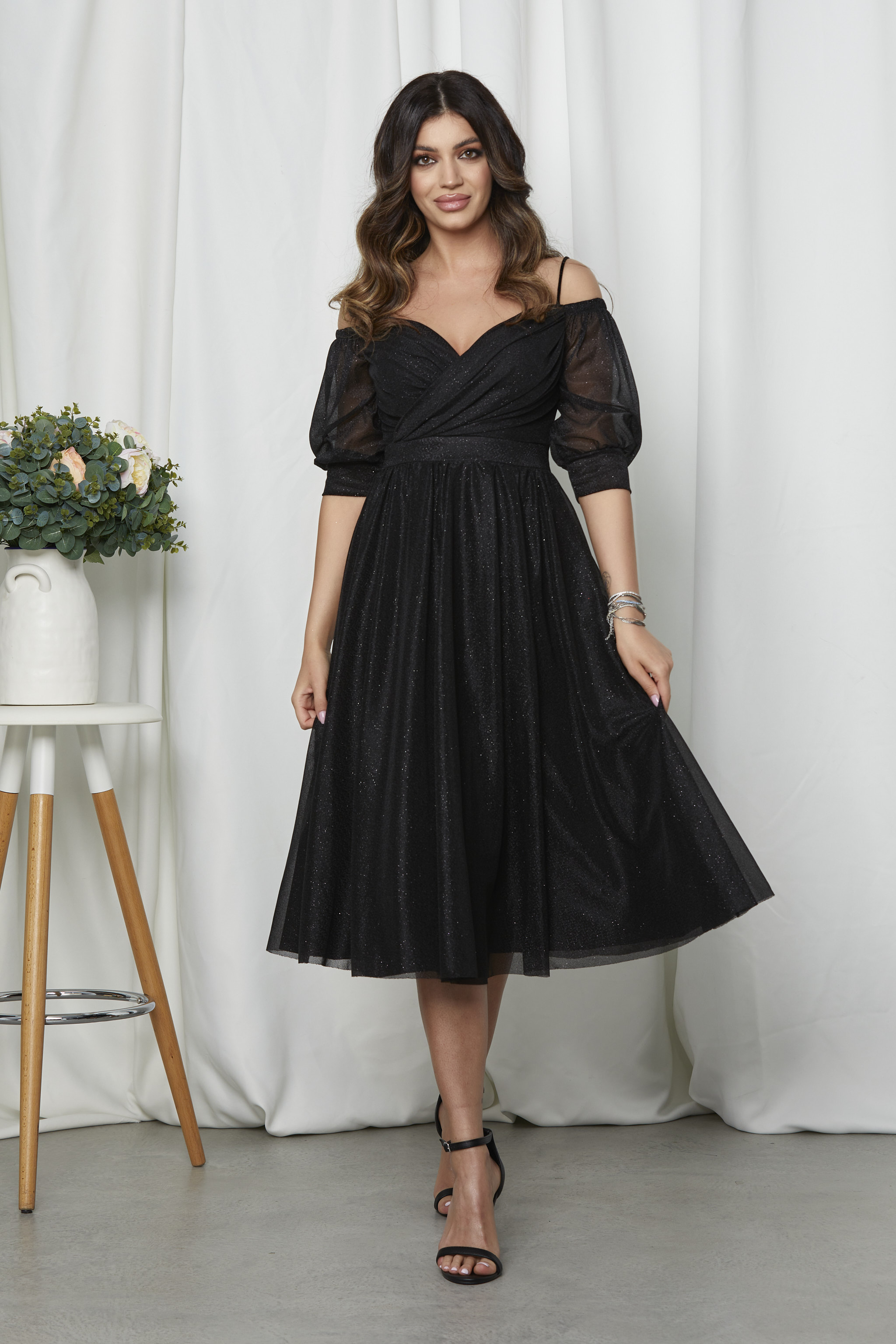 Rochie Rosalinda Neagra