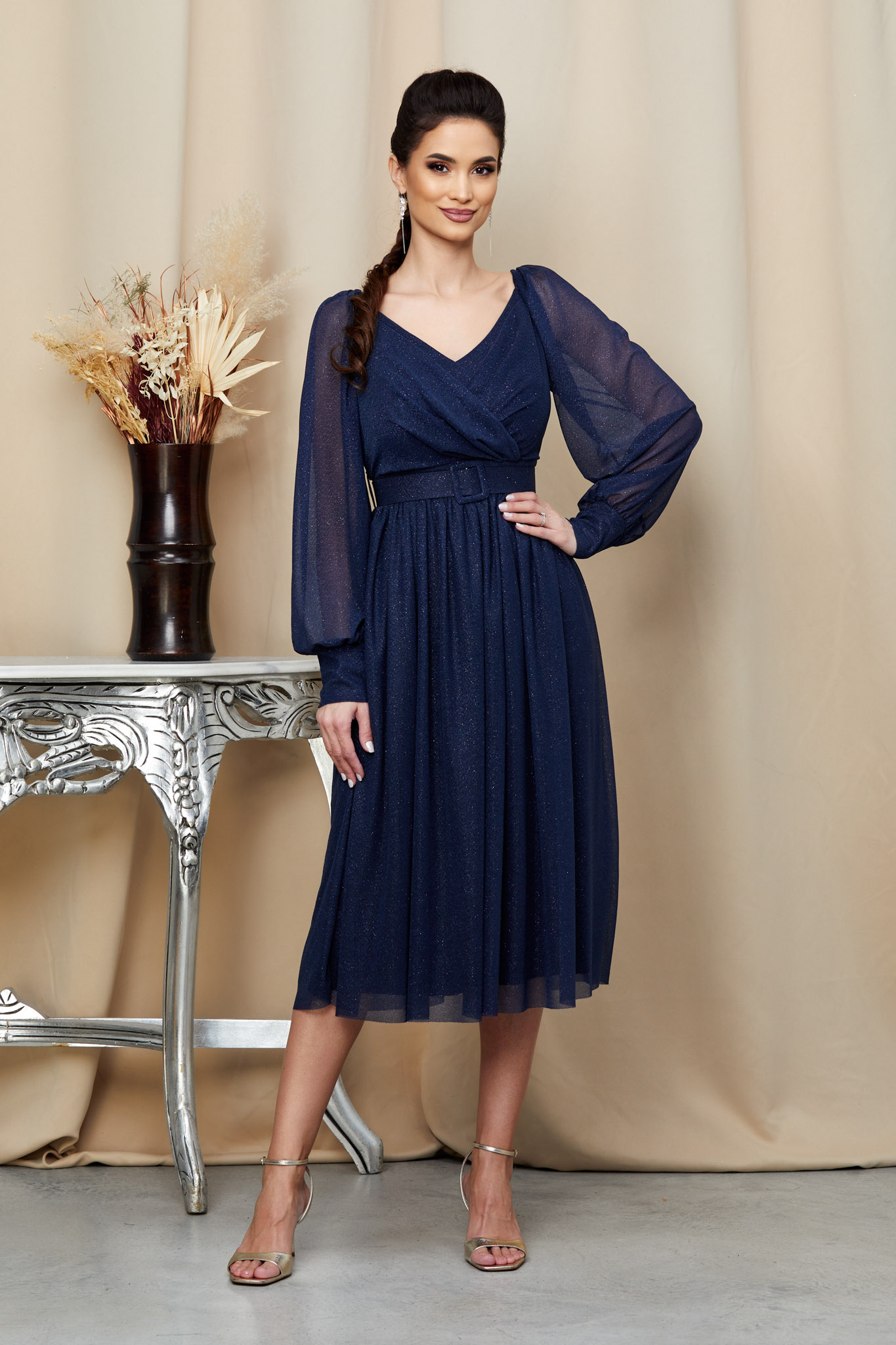 Rochie Luciana Bleumarin