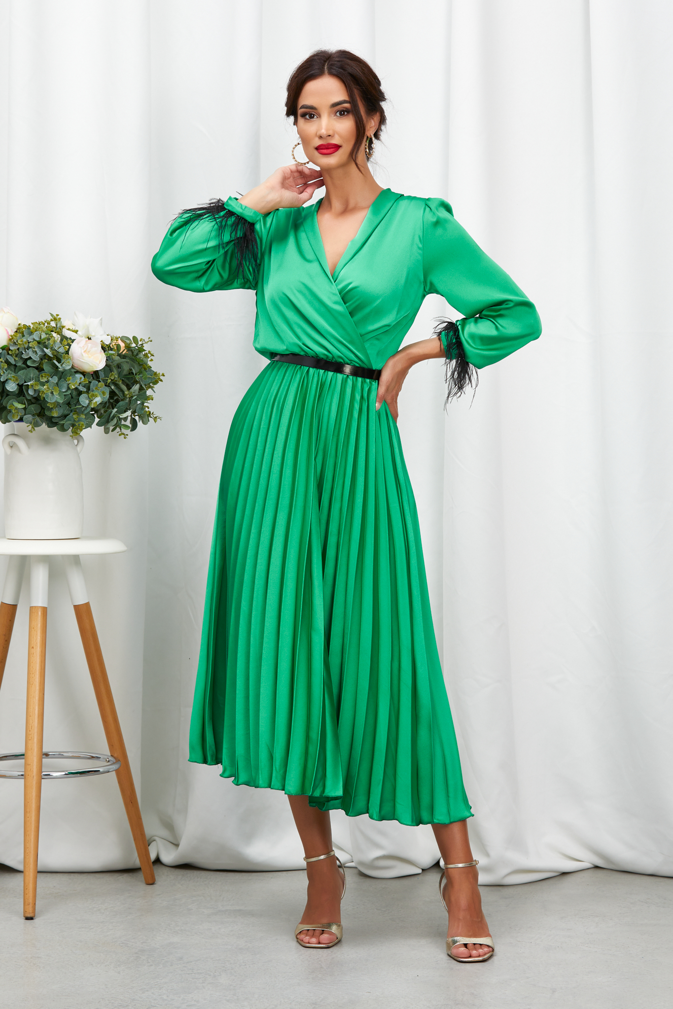 Rochie Matilda Verde Deschis