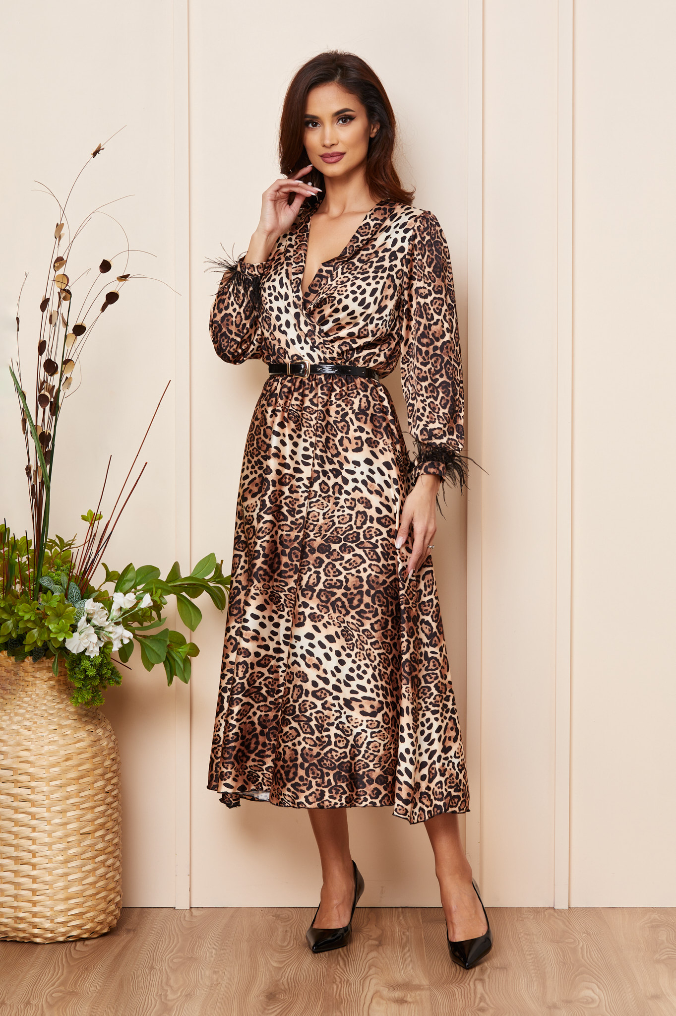 Rochie Margo Animal Print