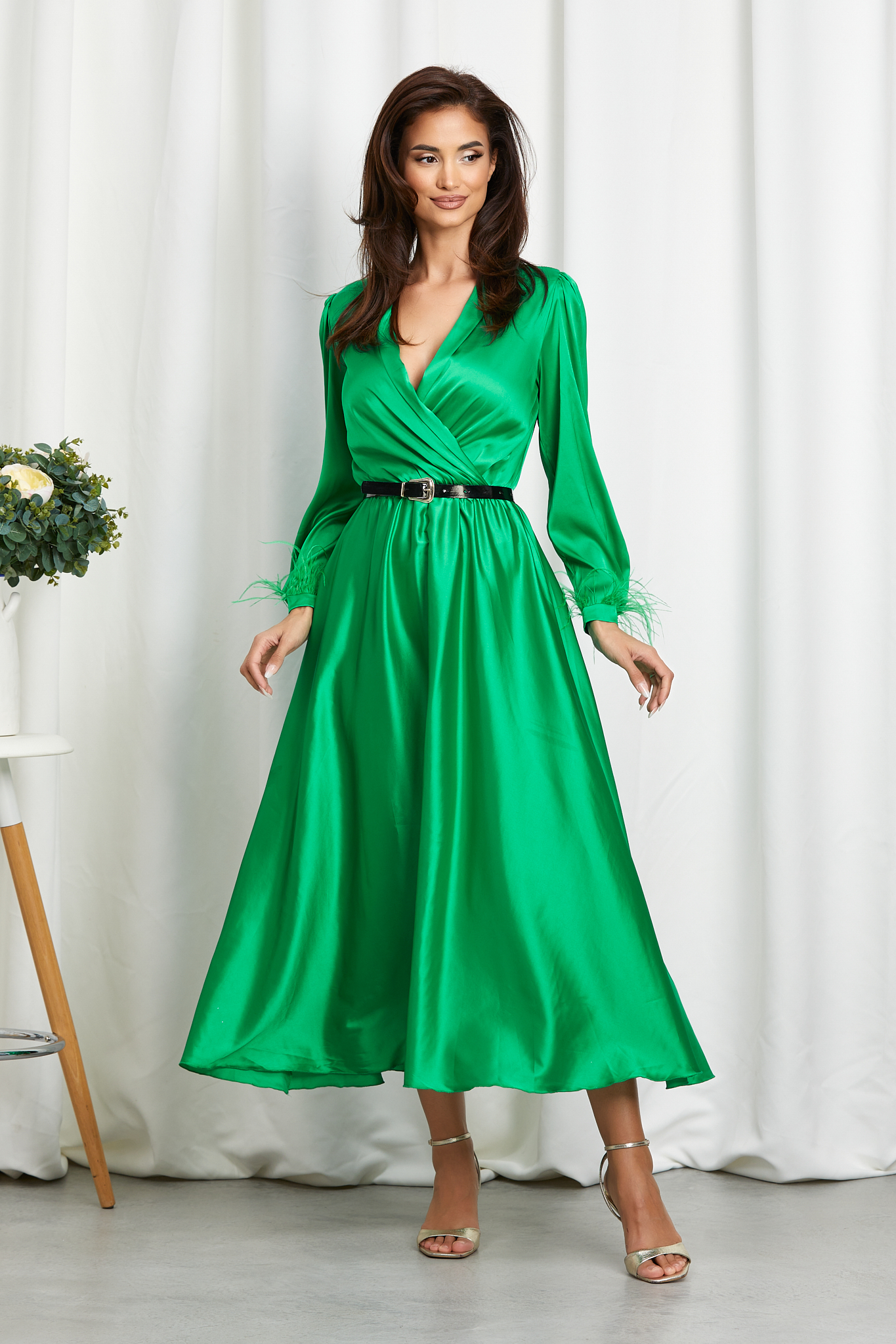 Rochie Margo Verde Deschis