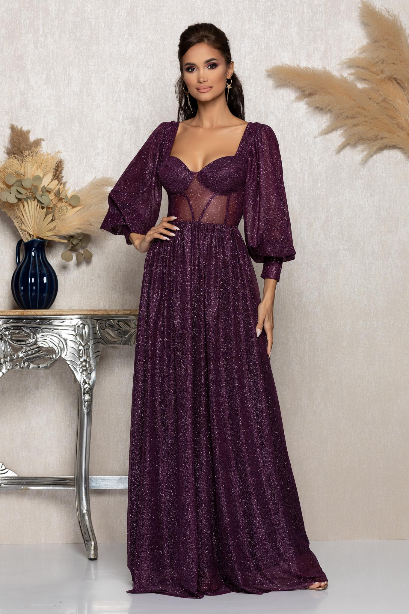 Rochie Louisiana Violet