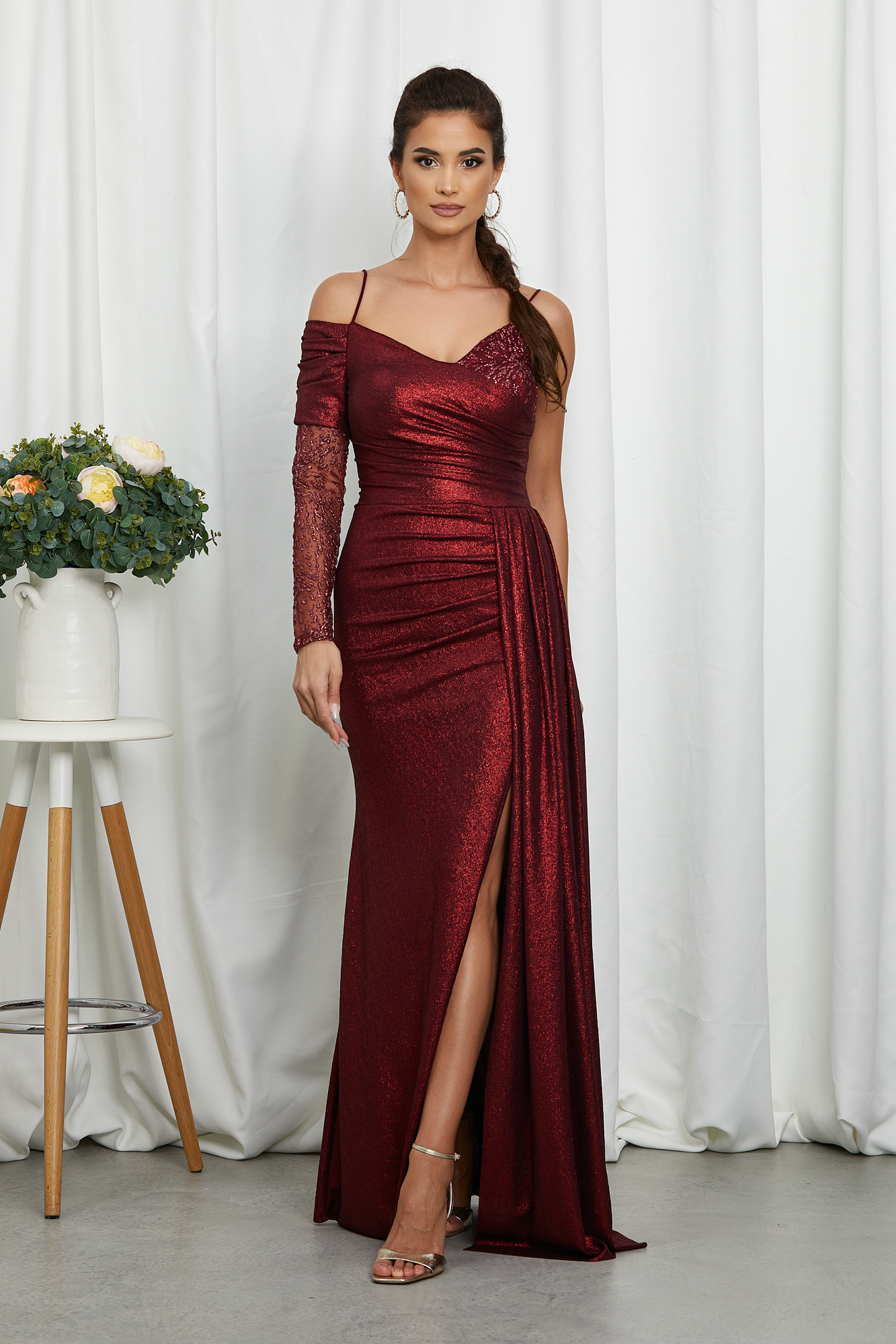 Rochie Gracefull Bordo