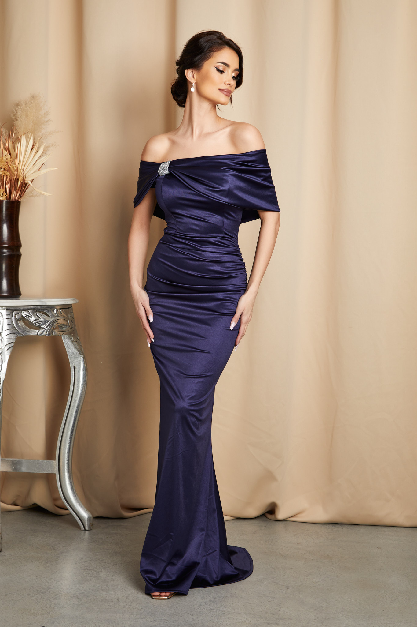 Rochie Reveria Bleumarin