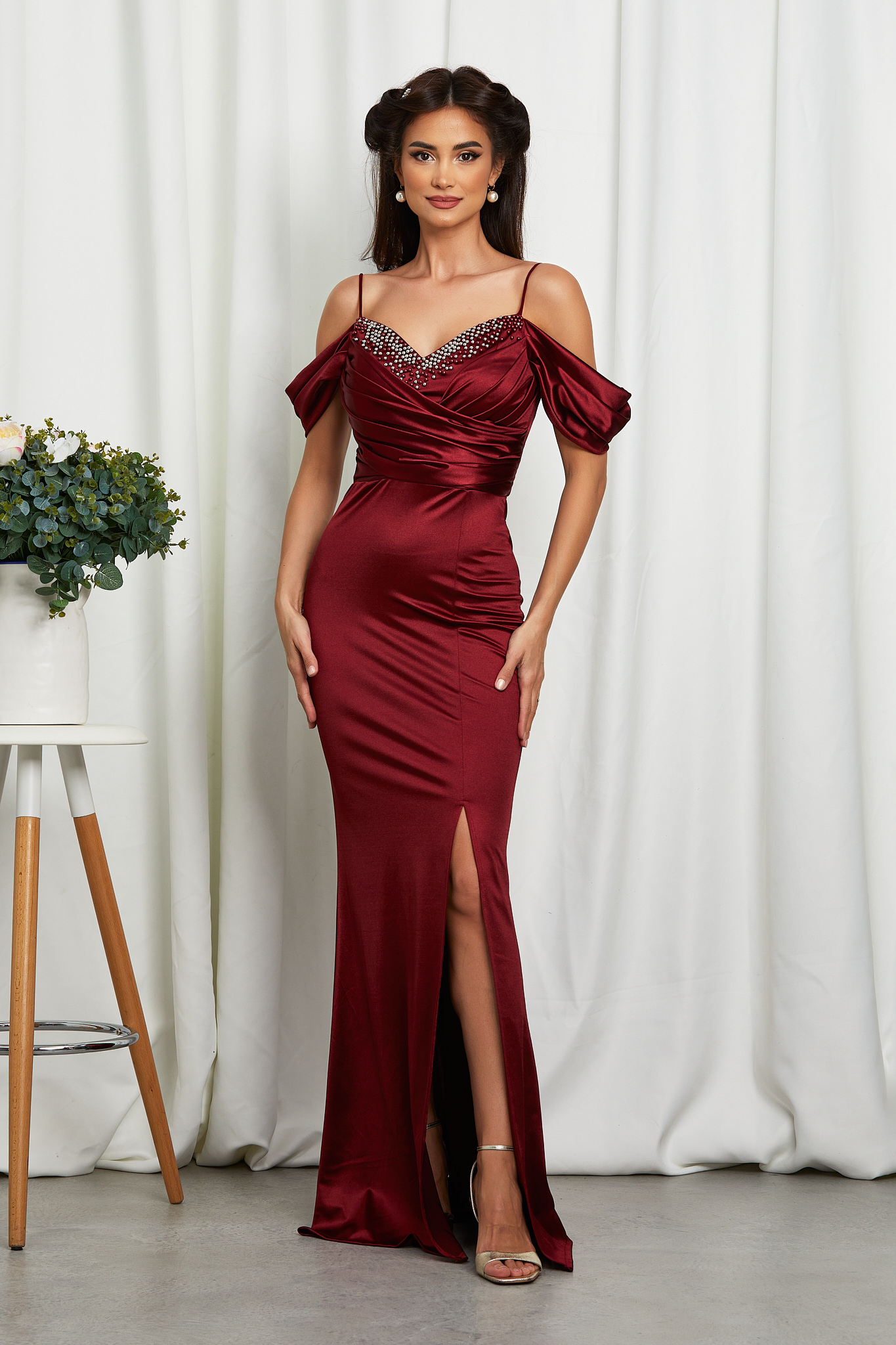 Rochie Gorgeous Bordo