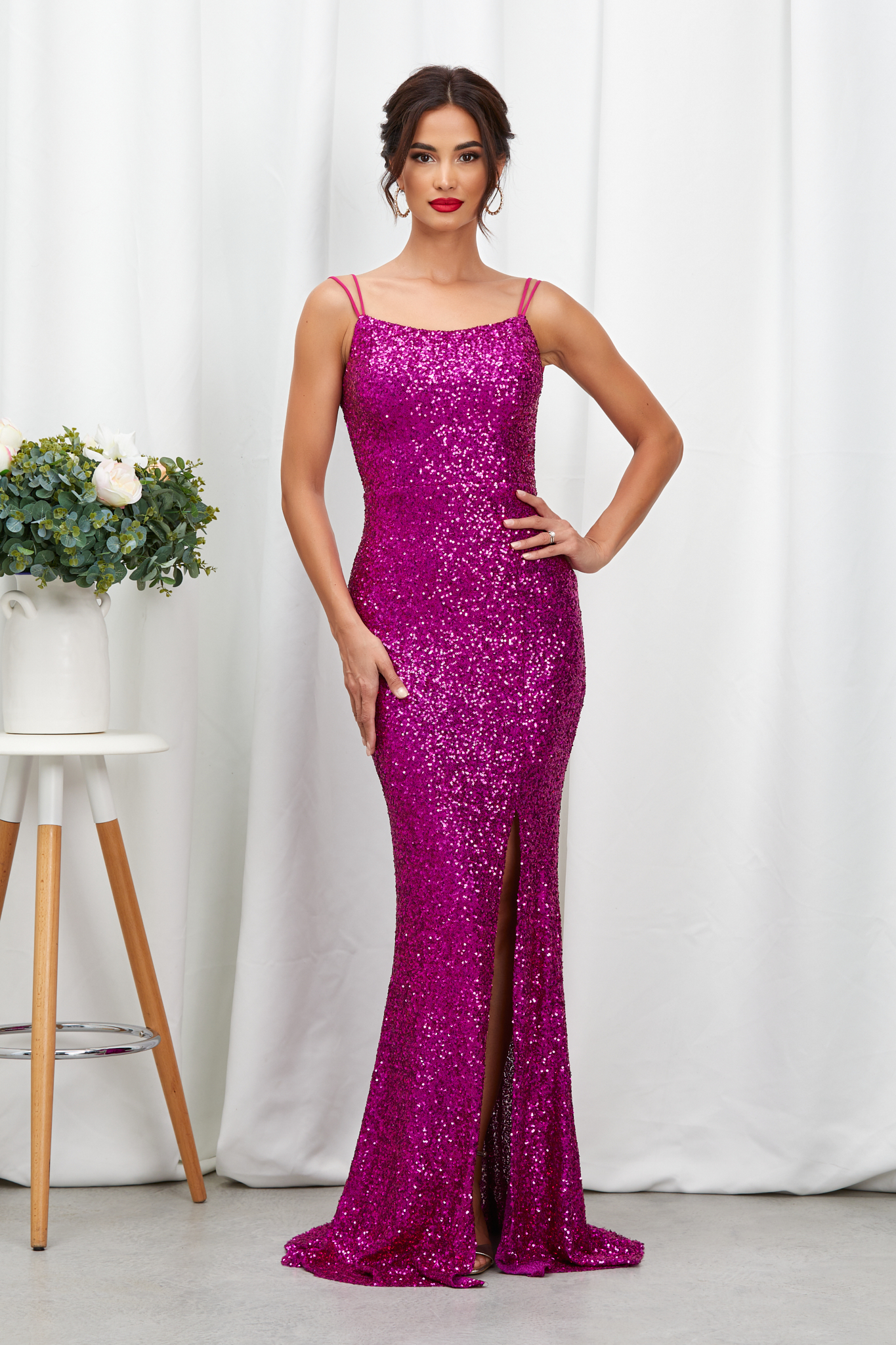 Rochie Shine Fucsia