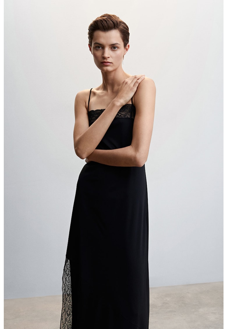 Rochie maxi cu slit lateral adanc Kylie