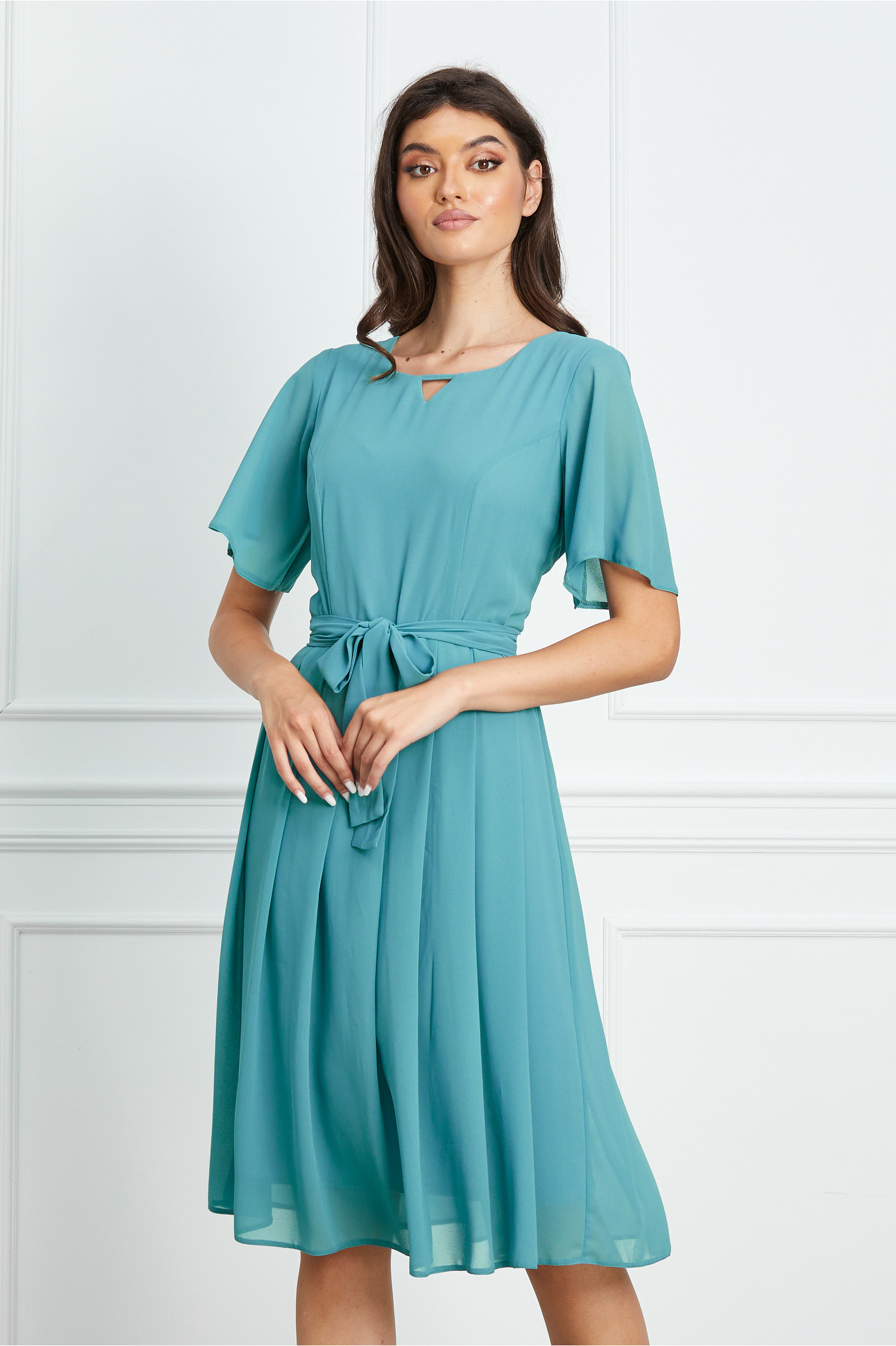 Rochie Ella Collection Beatrice turcoaz