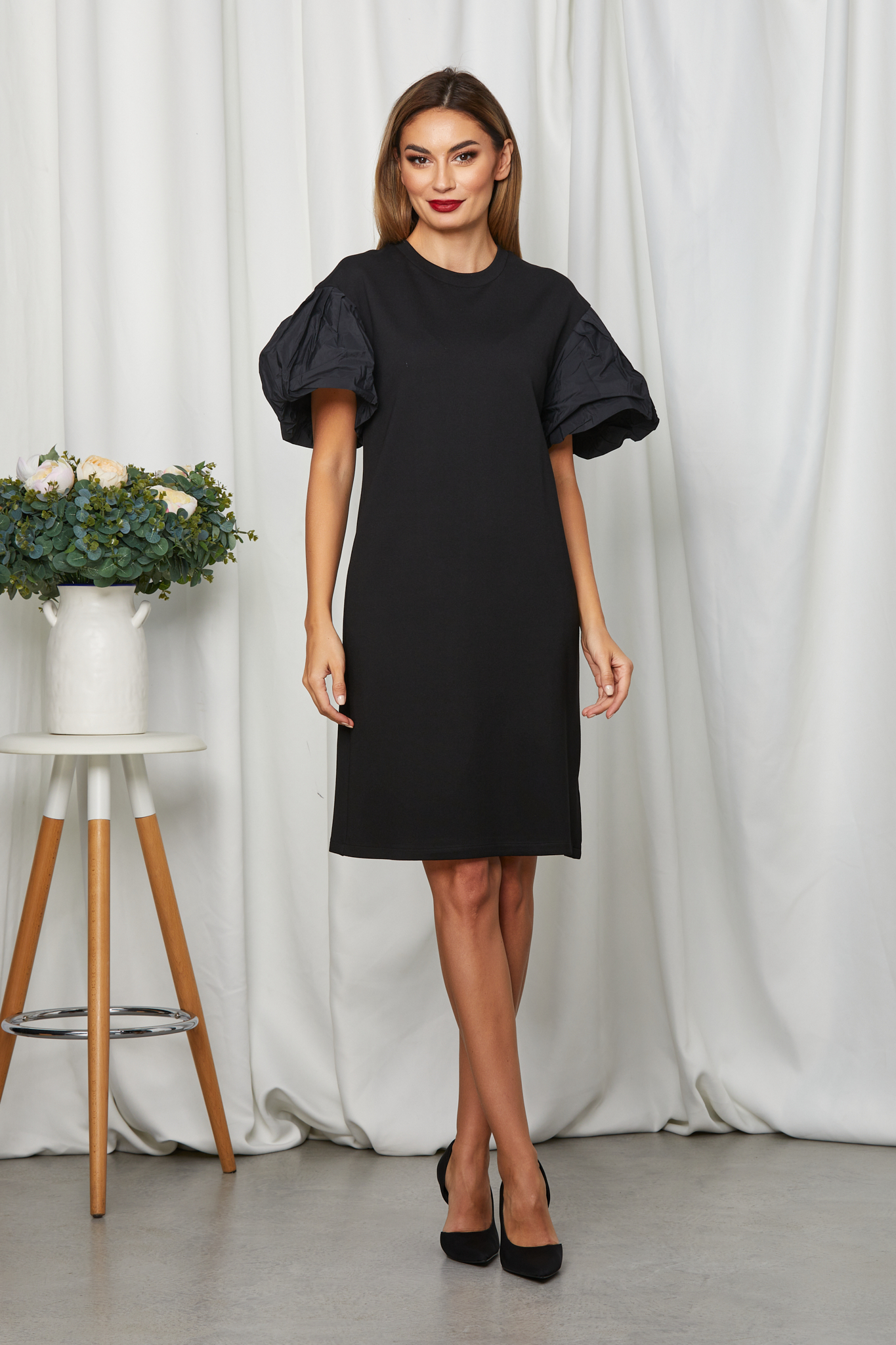 Rochie Rocksa Neagra