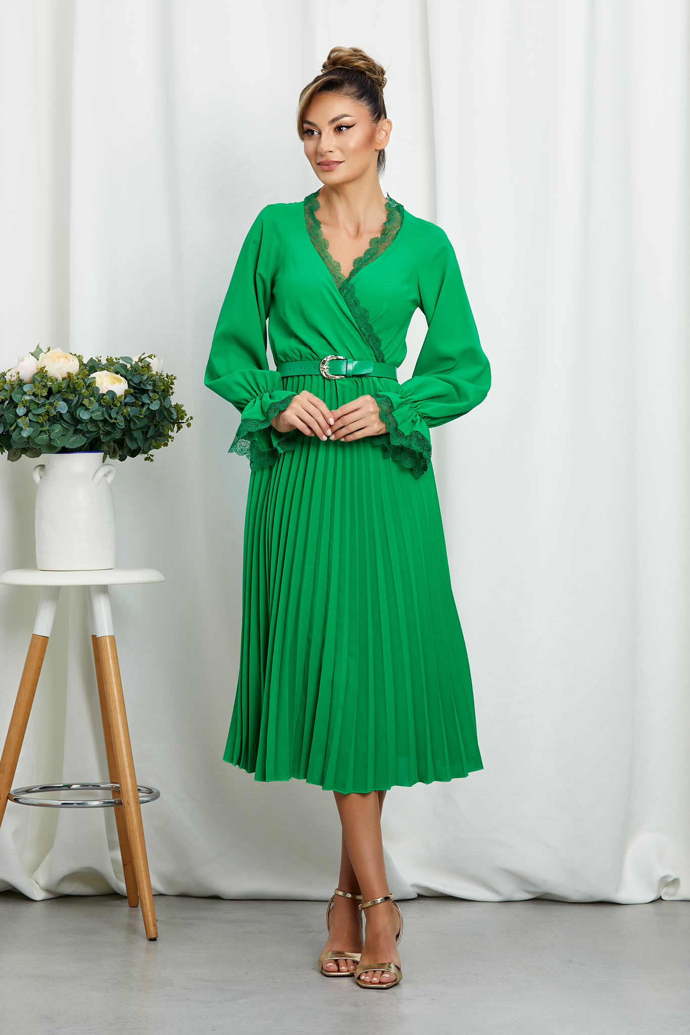 Rochie Gretel Verde Deschis