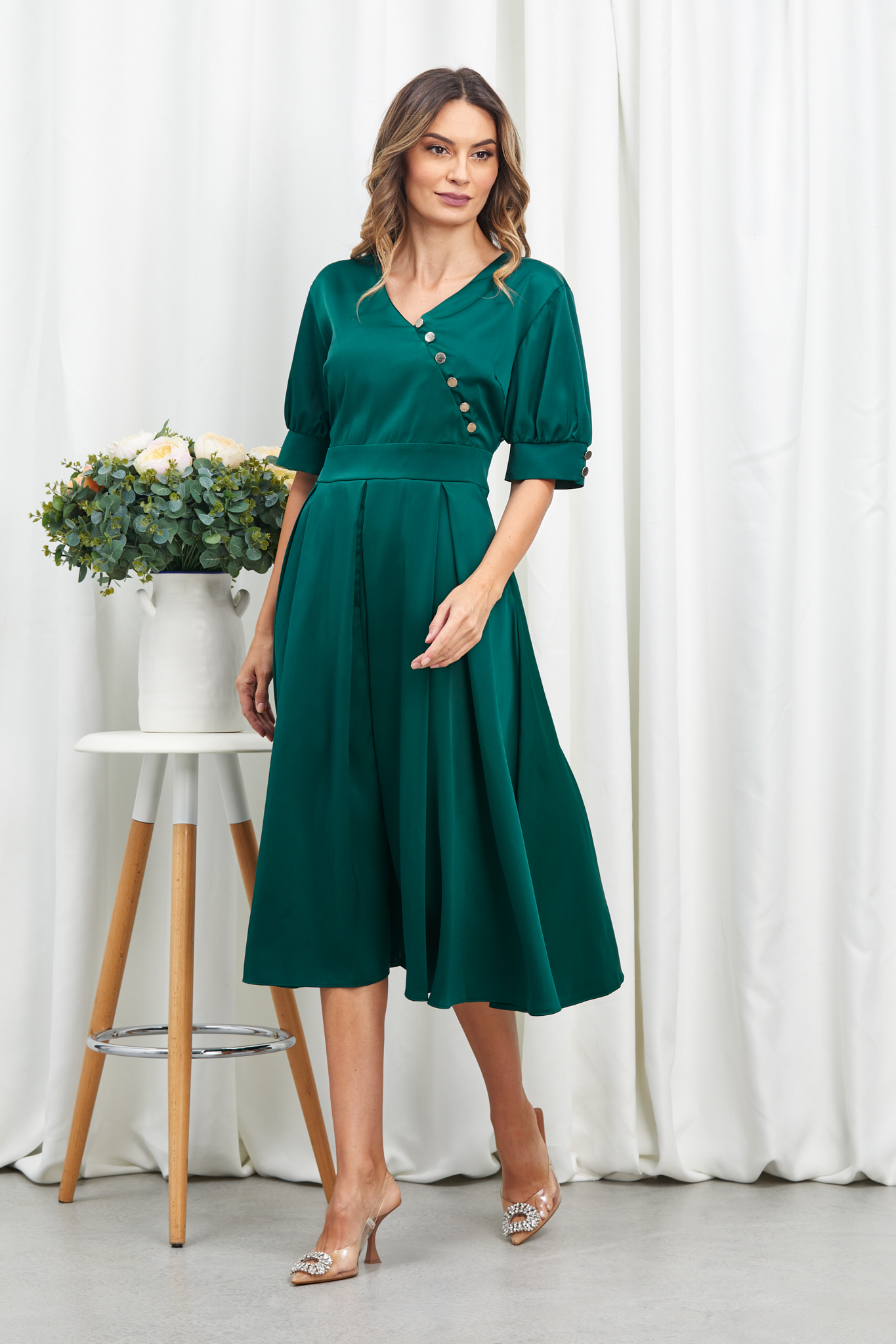 Rochie Geaninne Verde