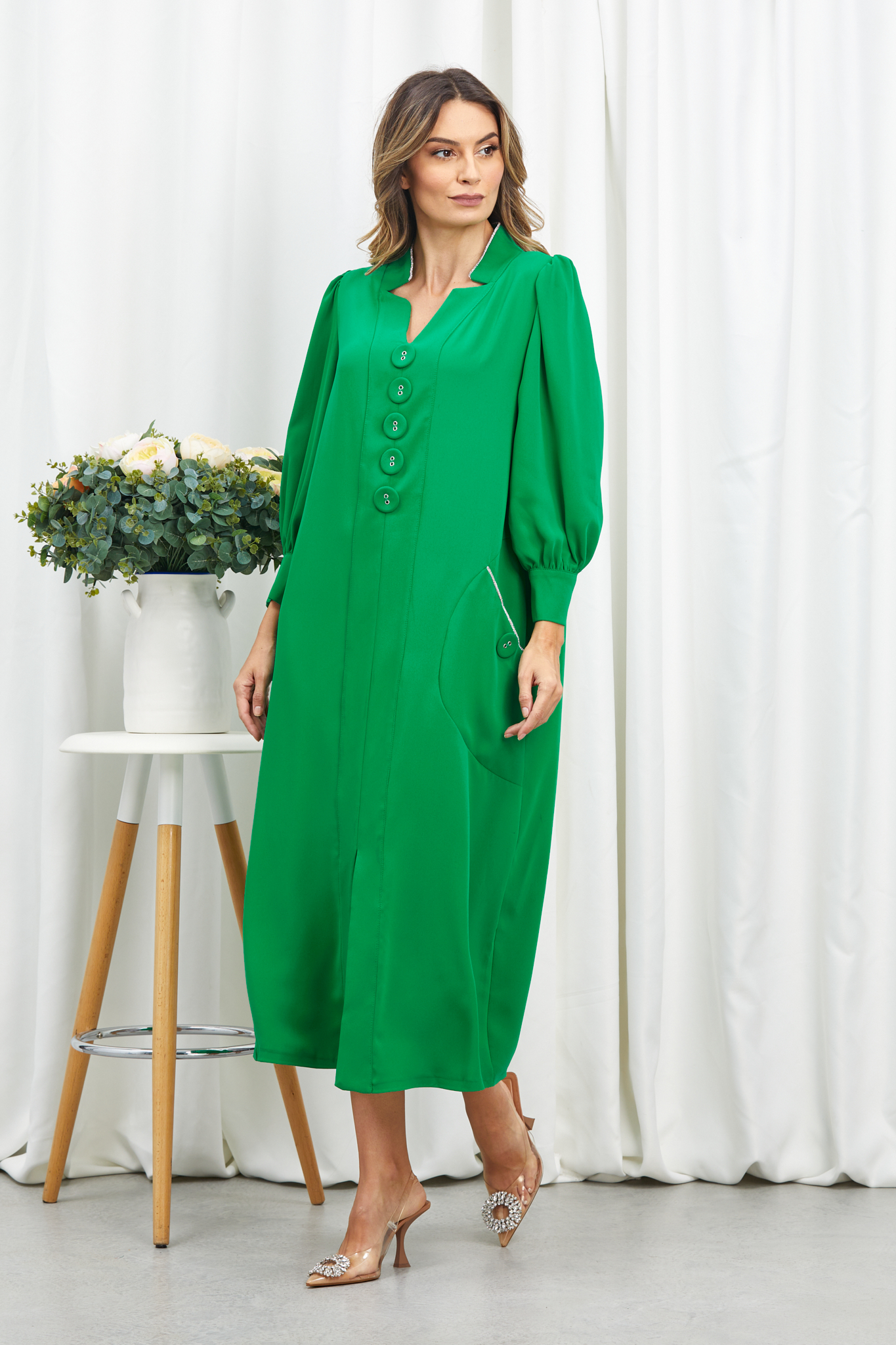 Rochie Tianna Verde Deschis