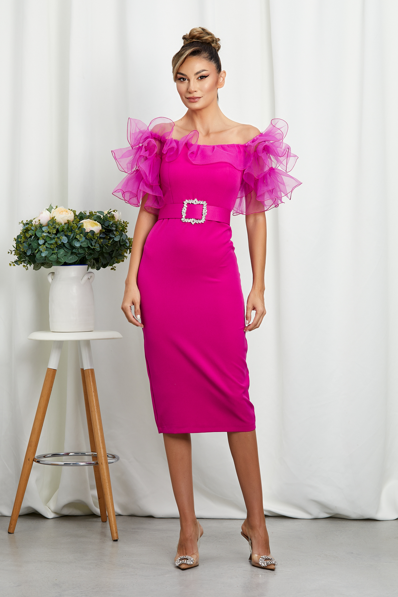 Rochie Jessenia Fucsia