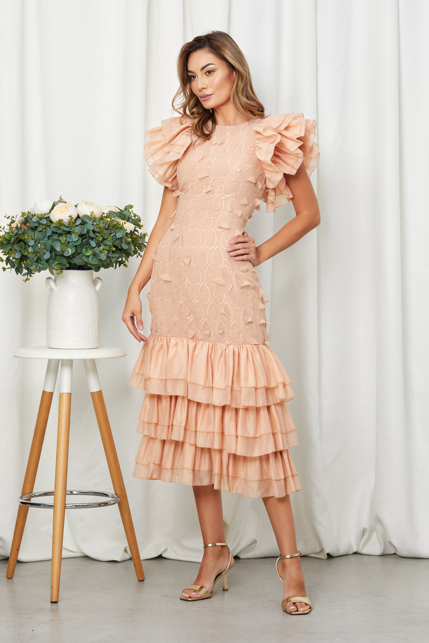 Rochie Lovely Peach