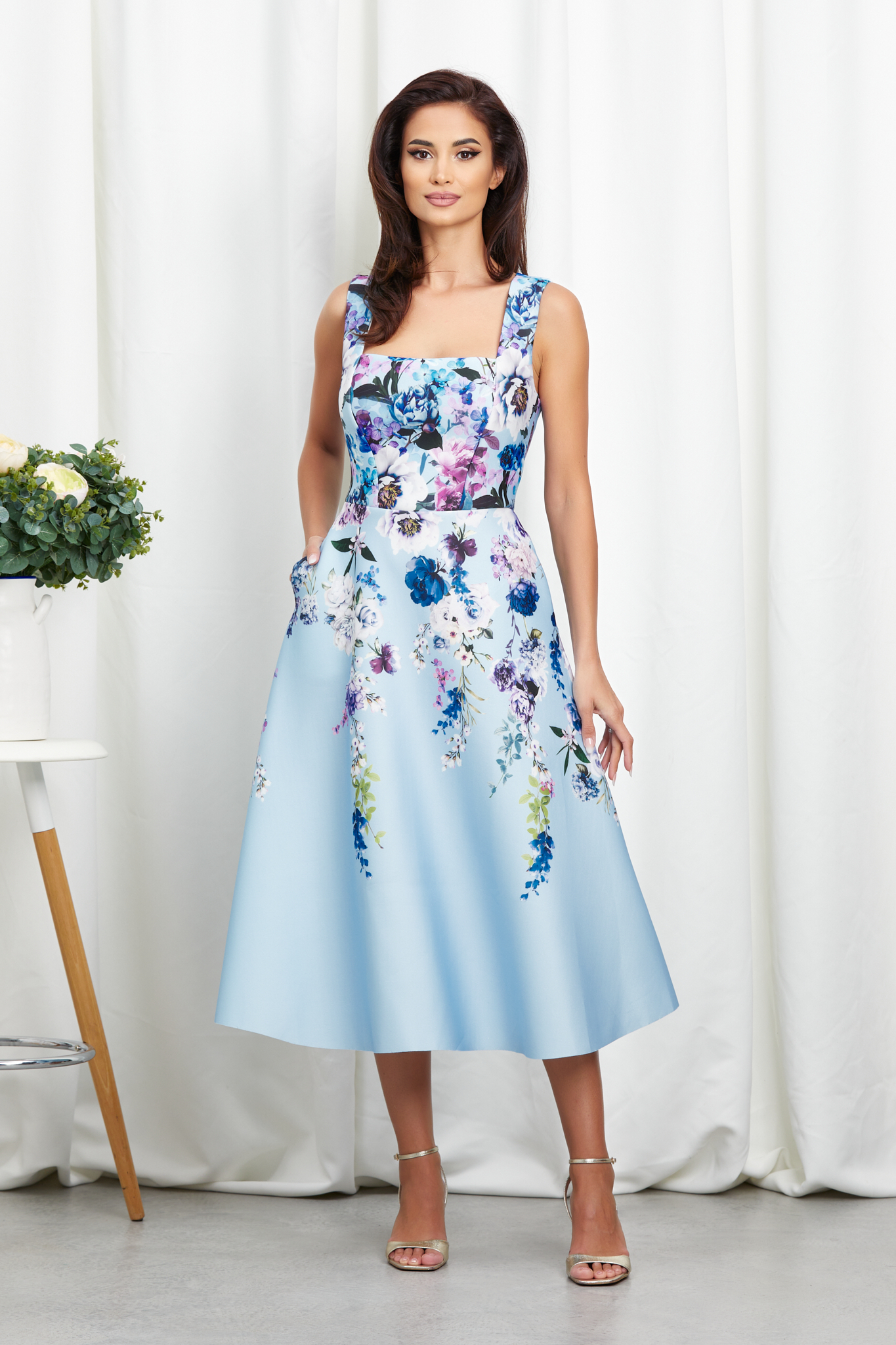 Rochie Ruxy Bleu Floral