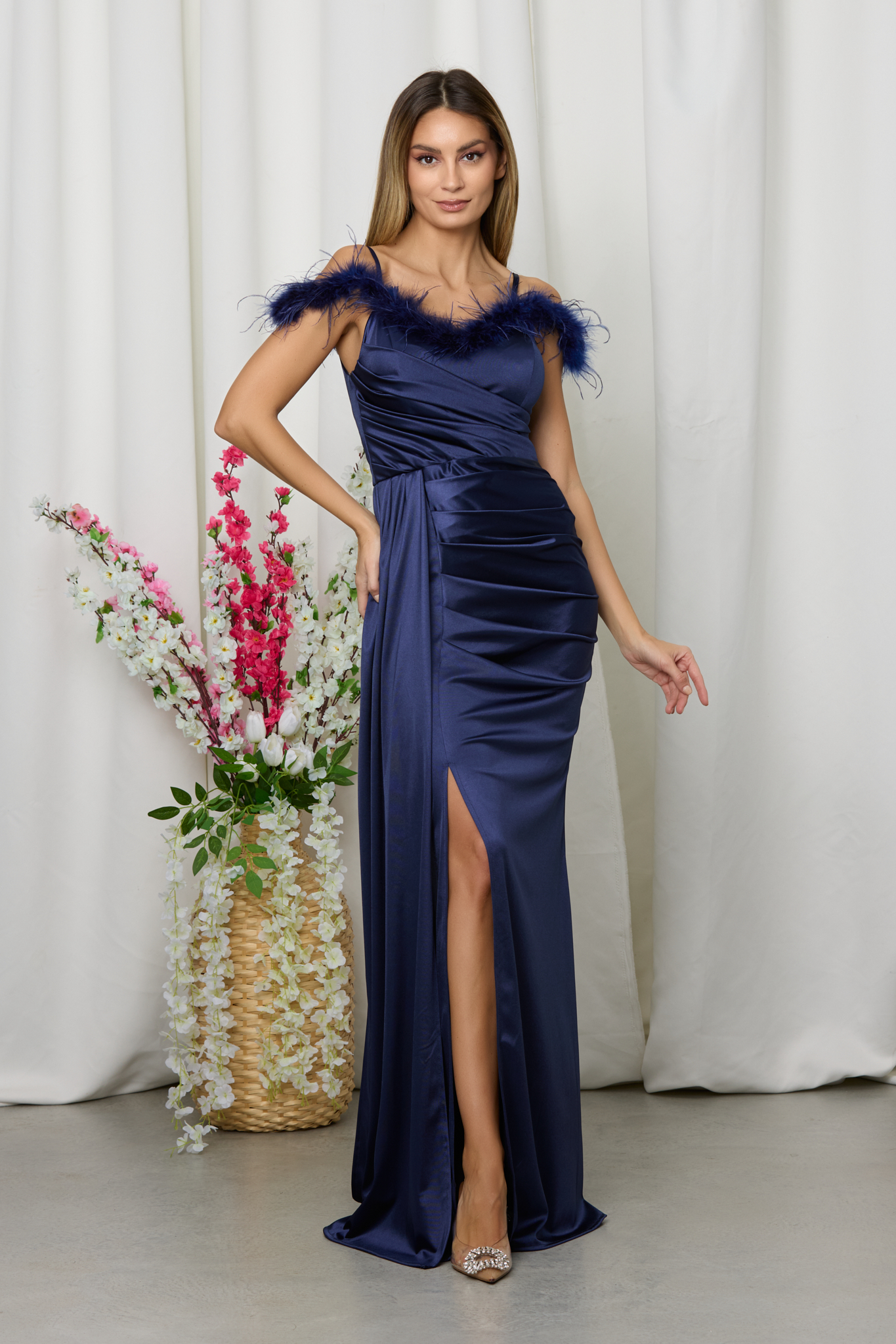 Rochie Brilliante Bleumarin