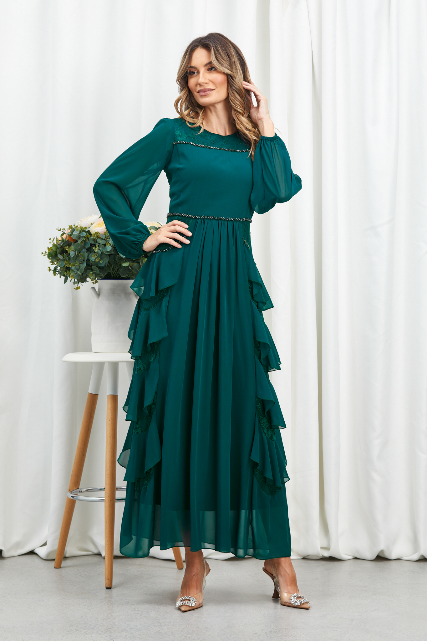 Rochie Kefalonia Verde