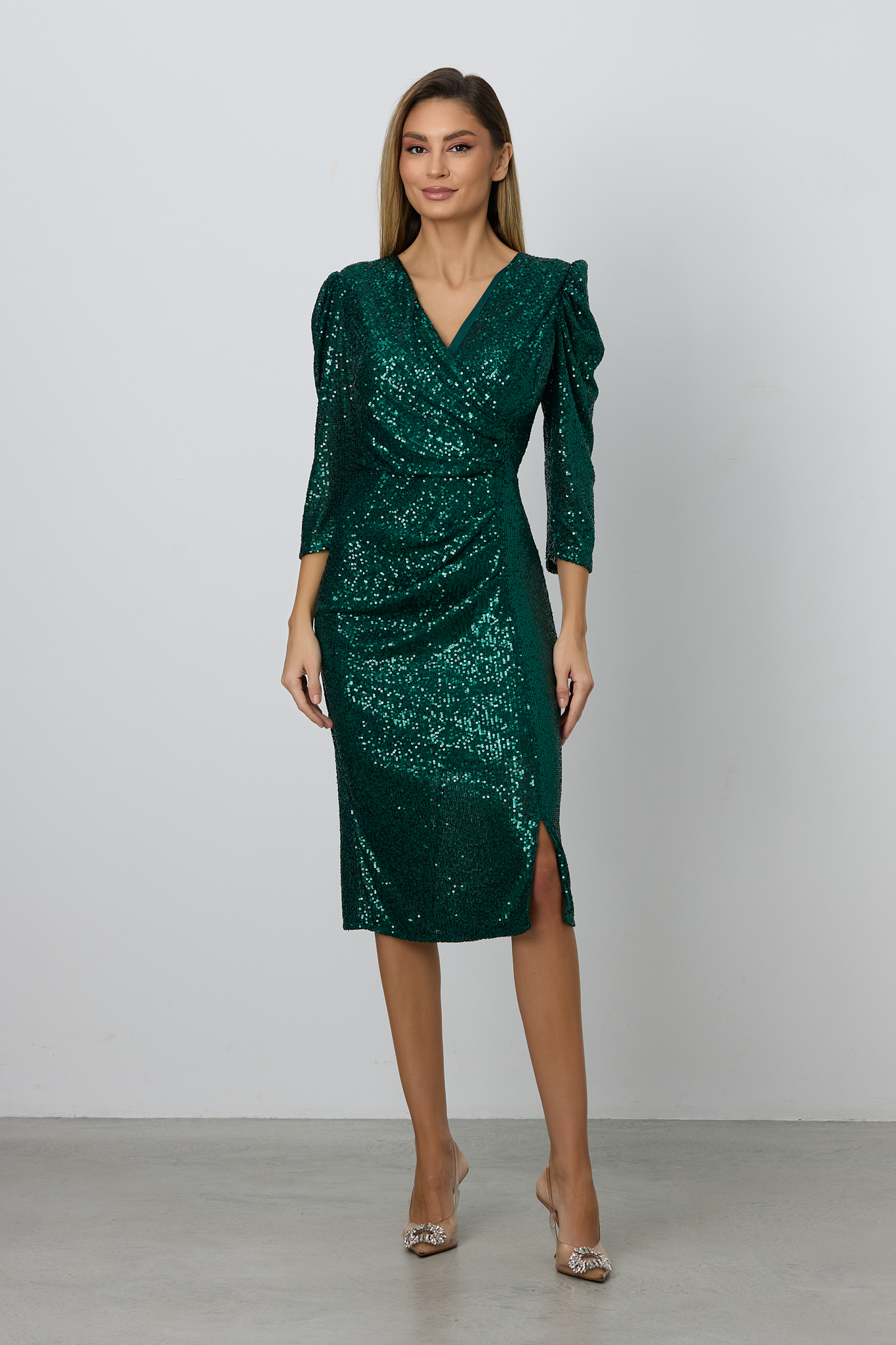 Rochie Shannon Verde