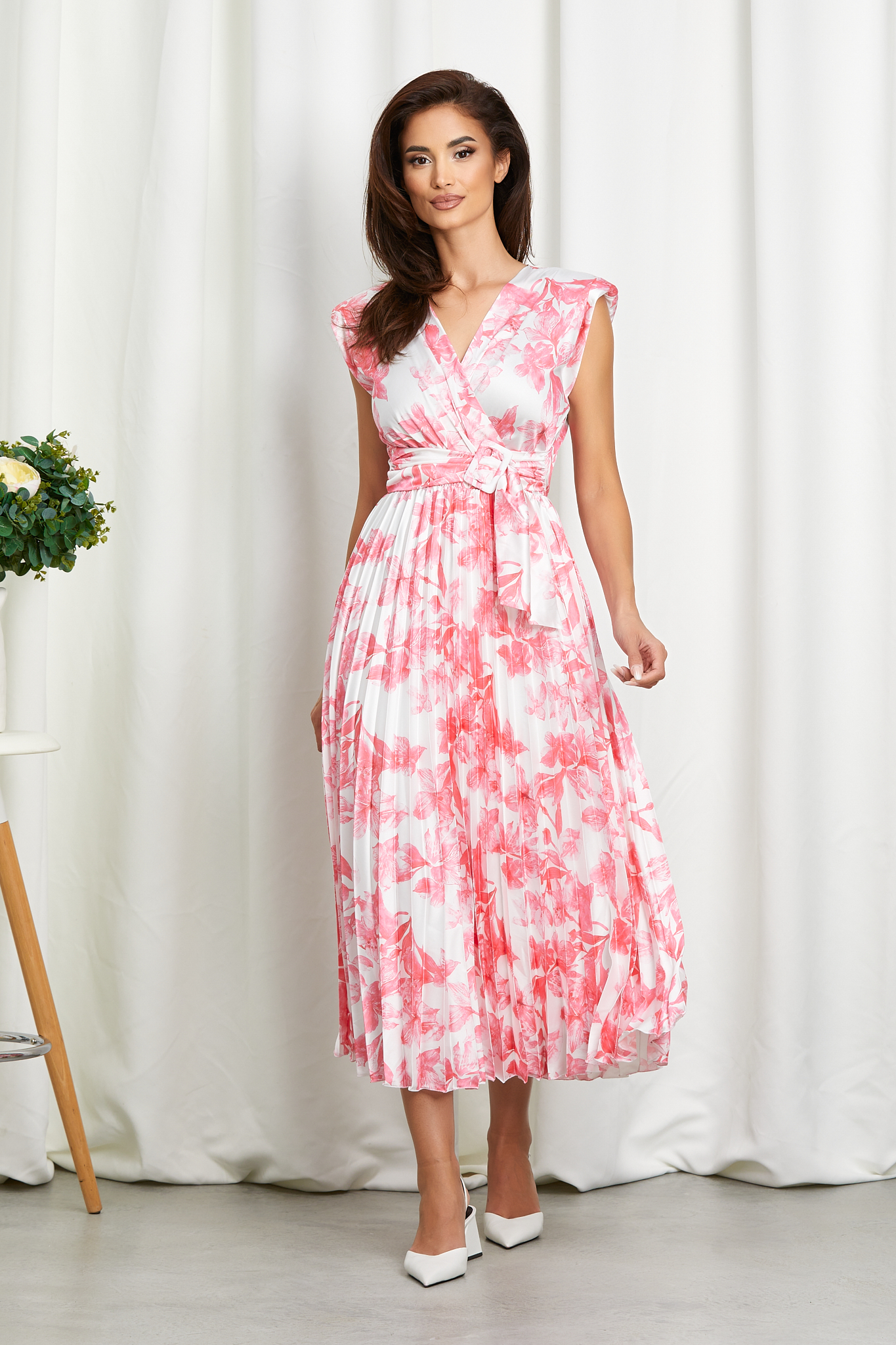 Rochie Carmen Roz Floral