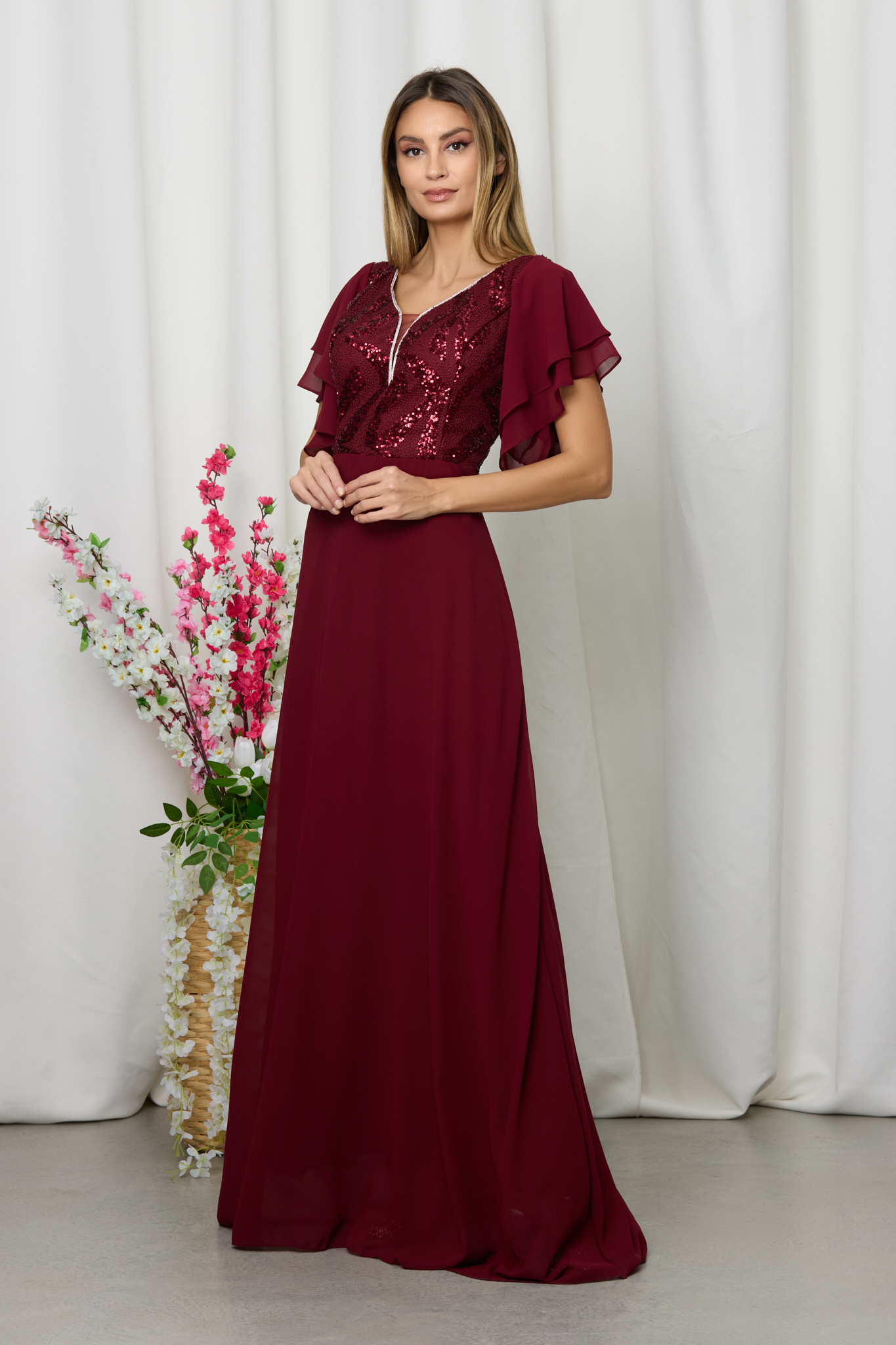 Rochie Wonderful Bordo